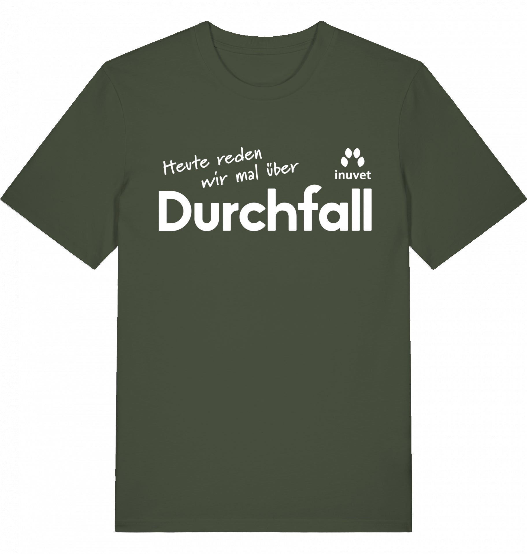 Organic Unisex Shirt - Durchfall vorne -