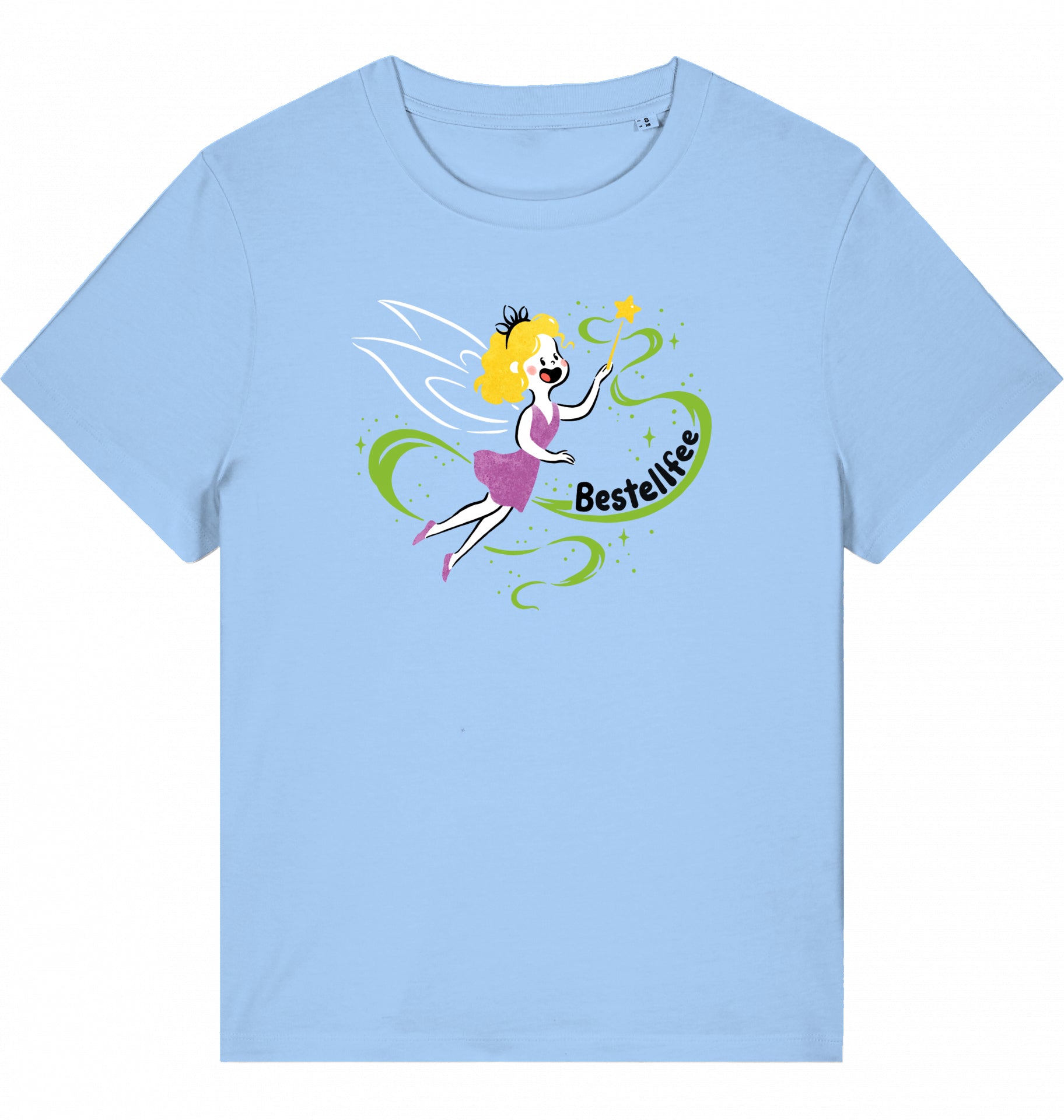 Organic Damen Shirt - Fee Pastell -