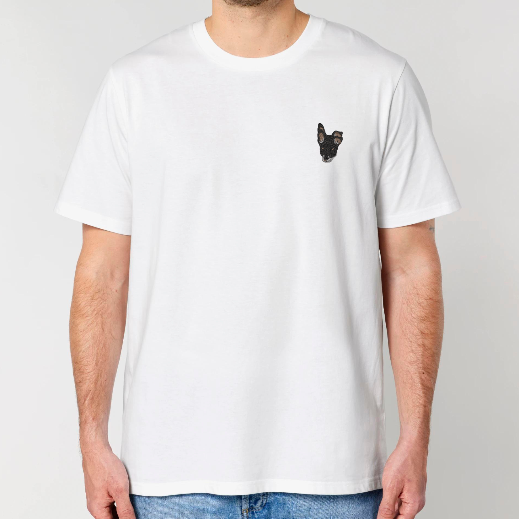 Organic Unisex Shirt - Stickerei -