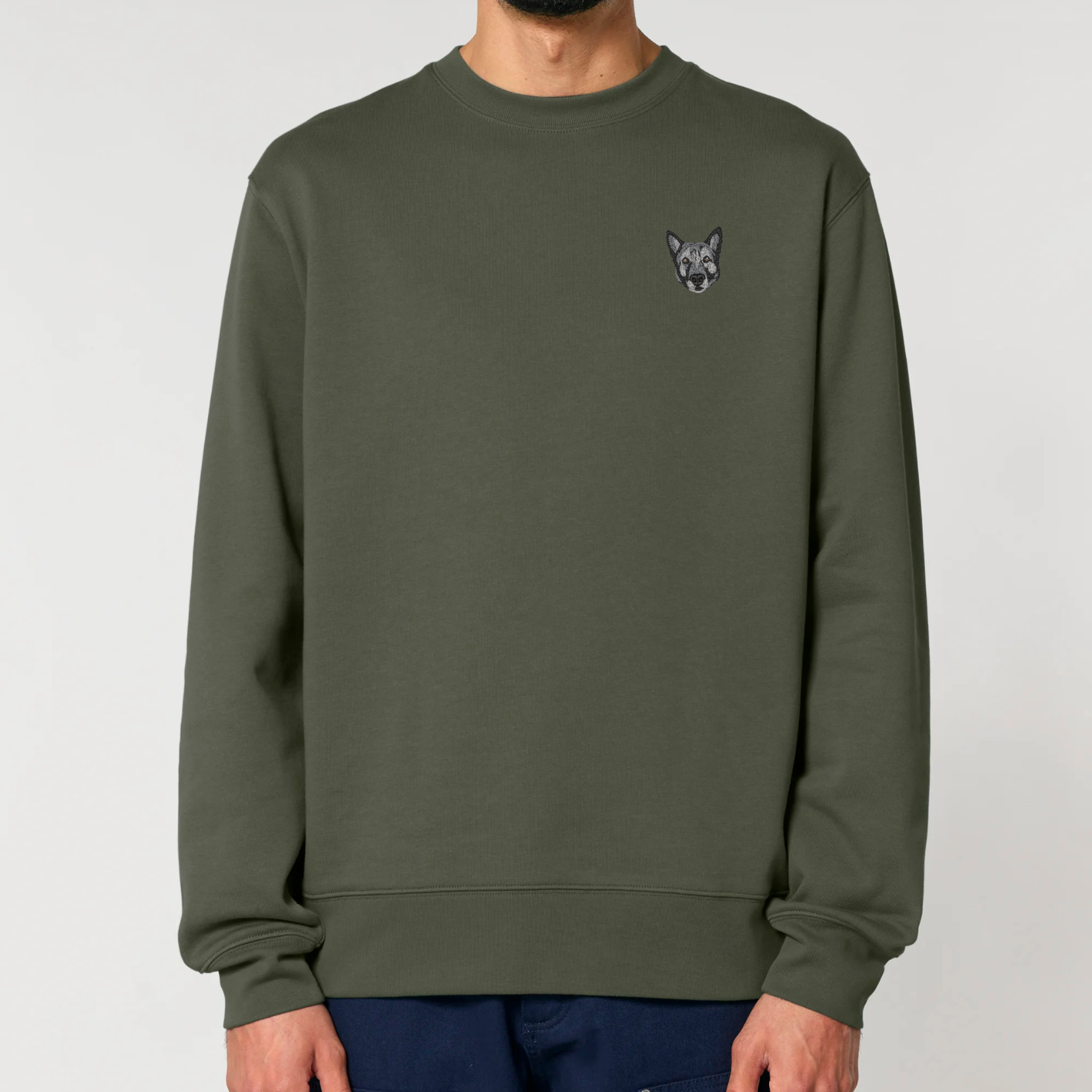 Organic Unisex Sweatshirt - Stickerei -