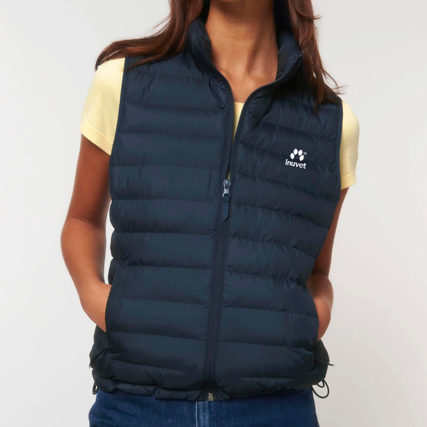 Recycelte Damen Steppweste - Inuvet-
