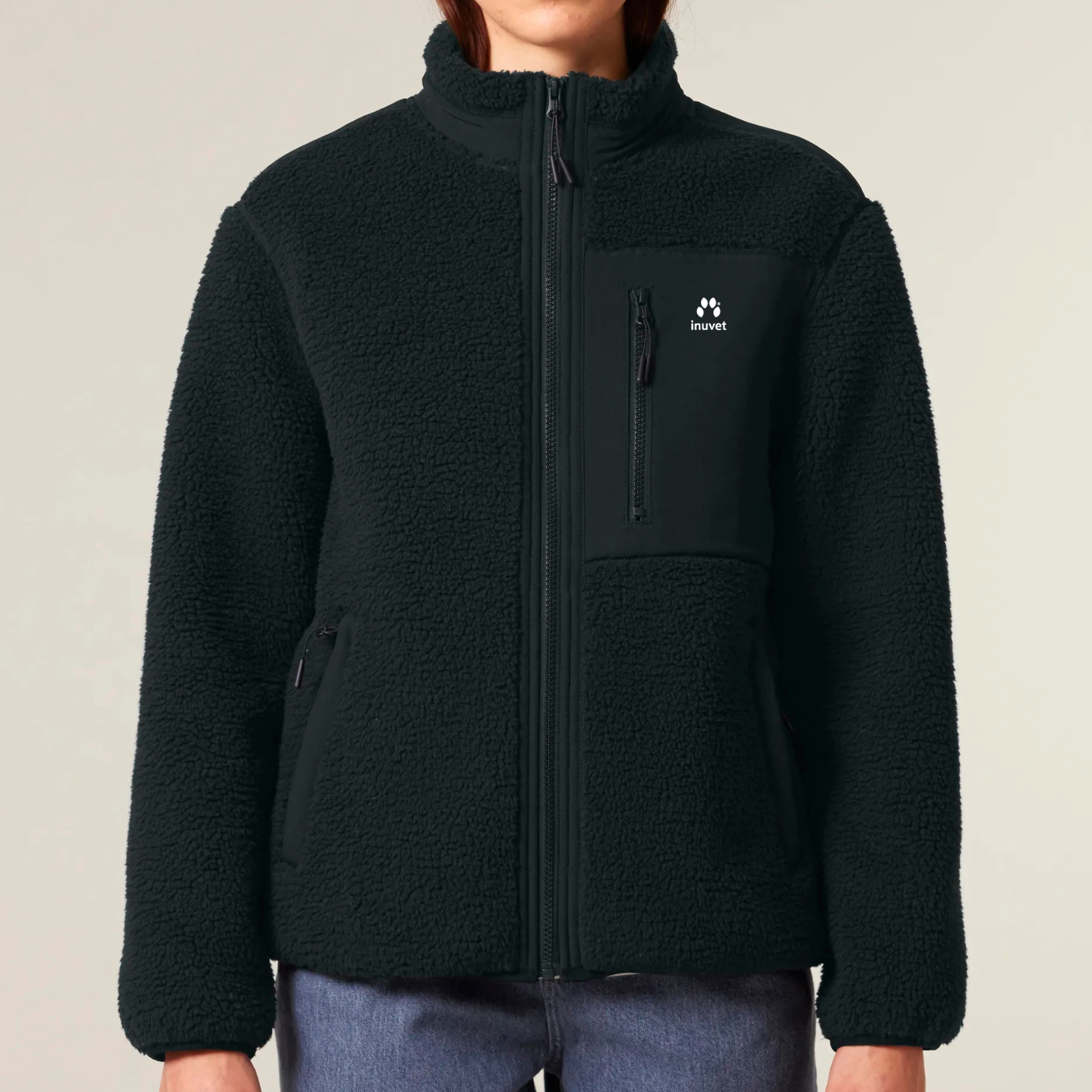 New Recycelte Unisex Sherpa Jacke - Inuvet -