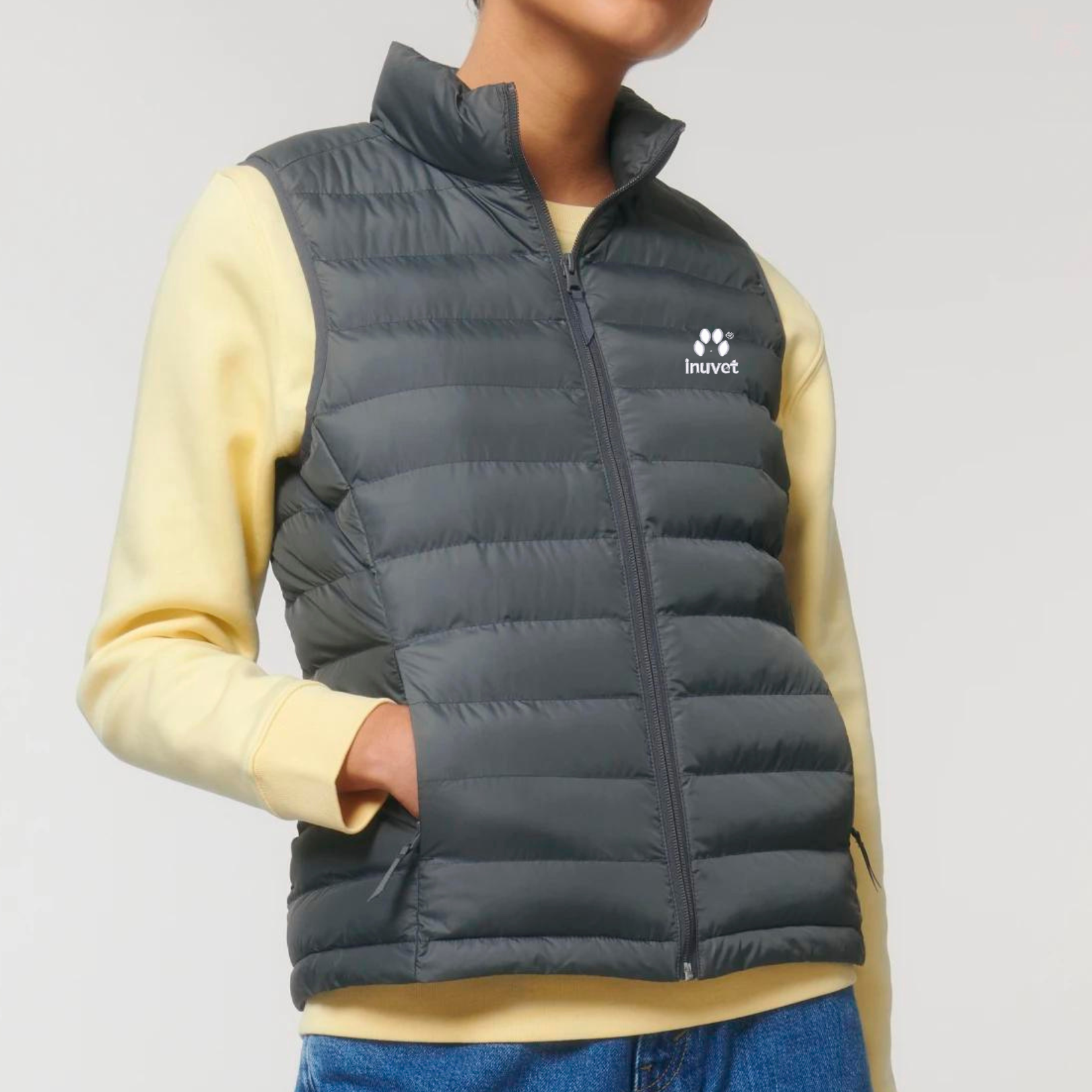Recycelte Damen Steppweste - Inuvet-