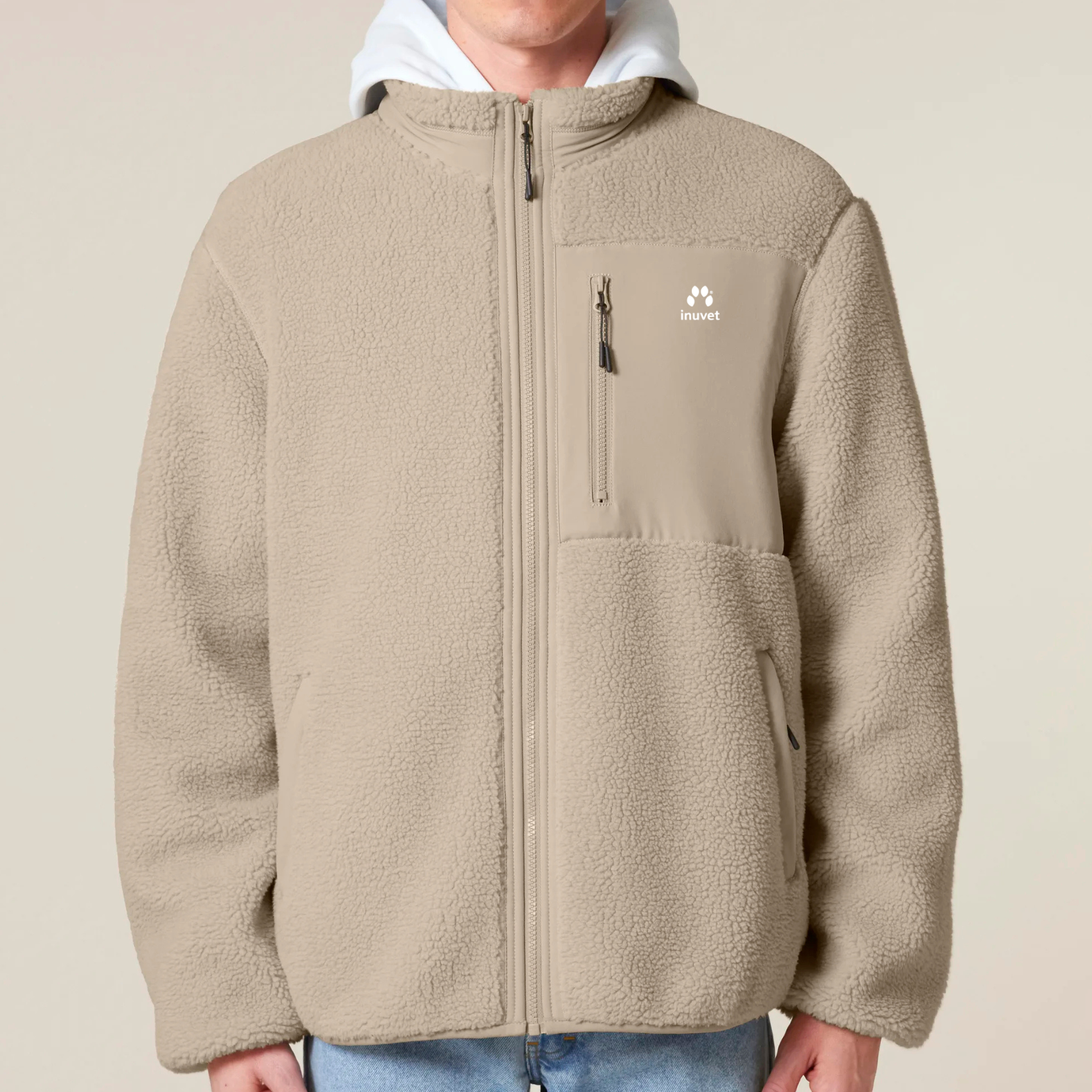 New Recycelte Unisex Sherpa Jacke - Inuvet -