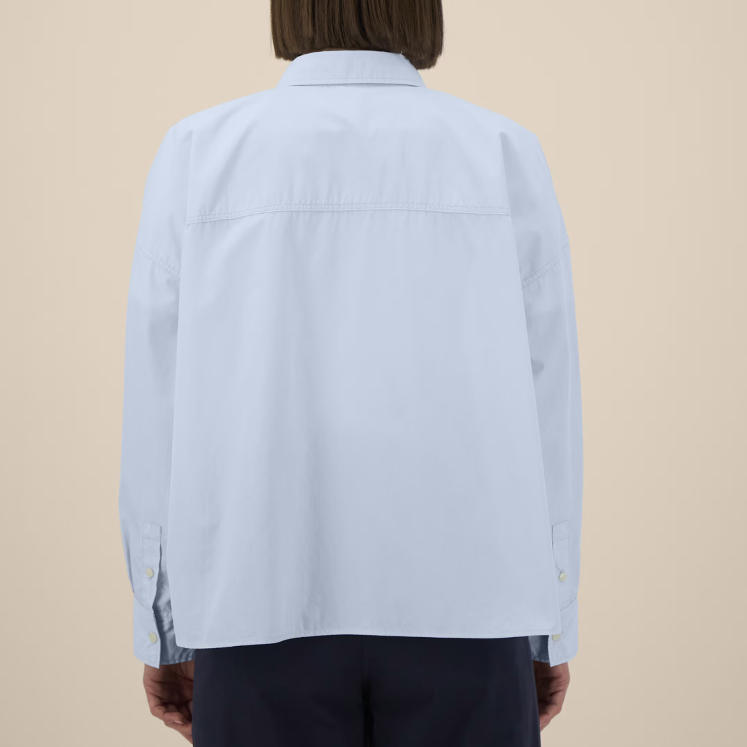 Organic Damen Cropped Boxy Hemd - Inuvet -