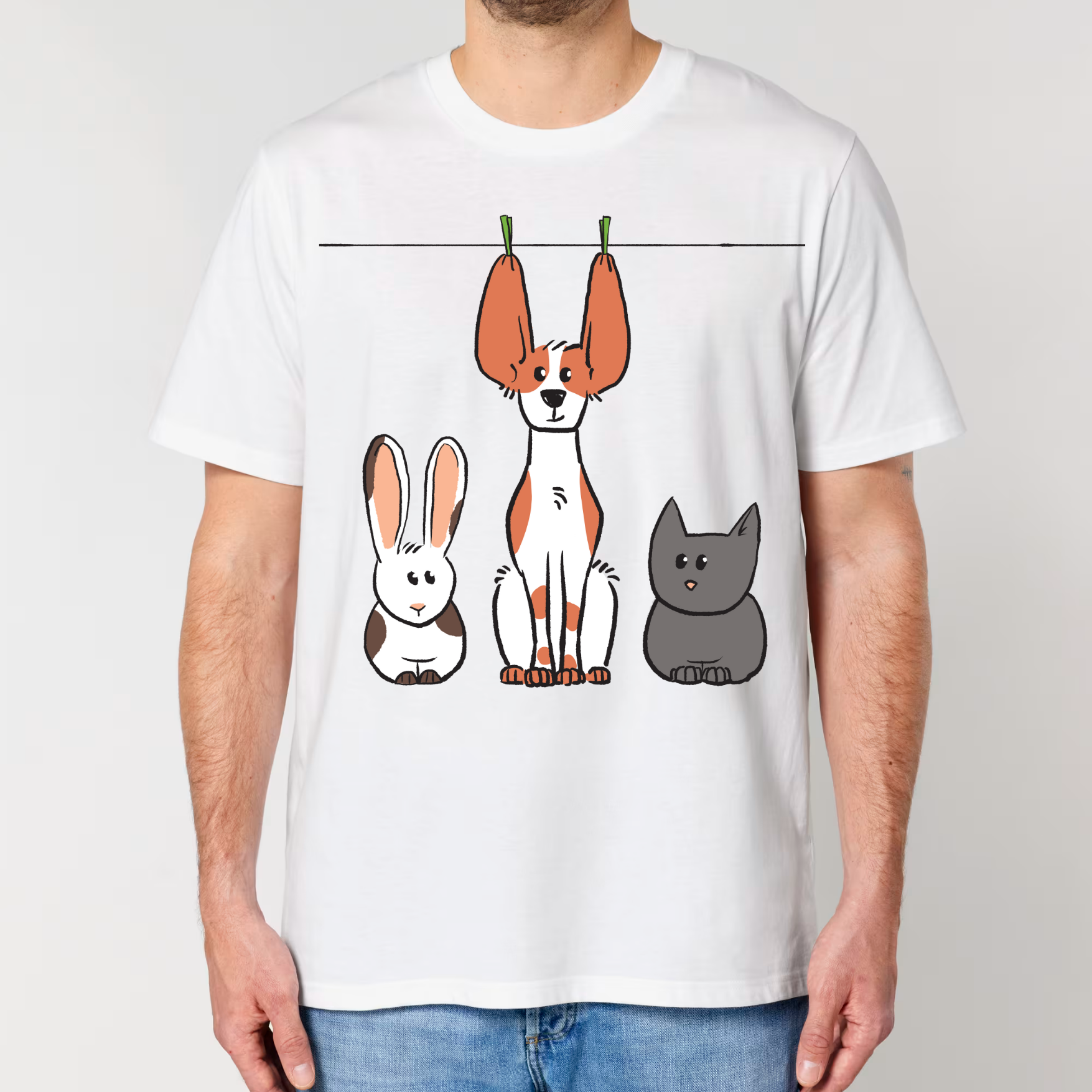 Organic Unisex Shirt - Ohren -