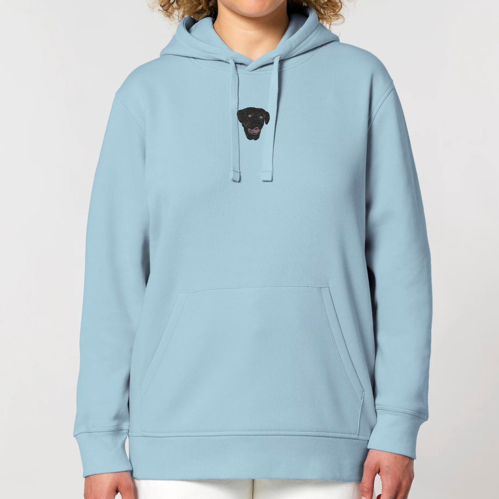 Organic Unisex Hoodie - Stickerei -