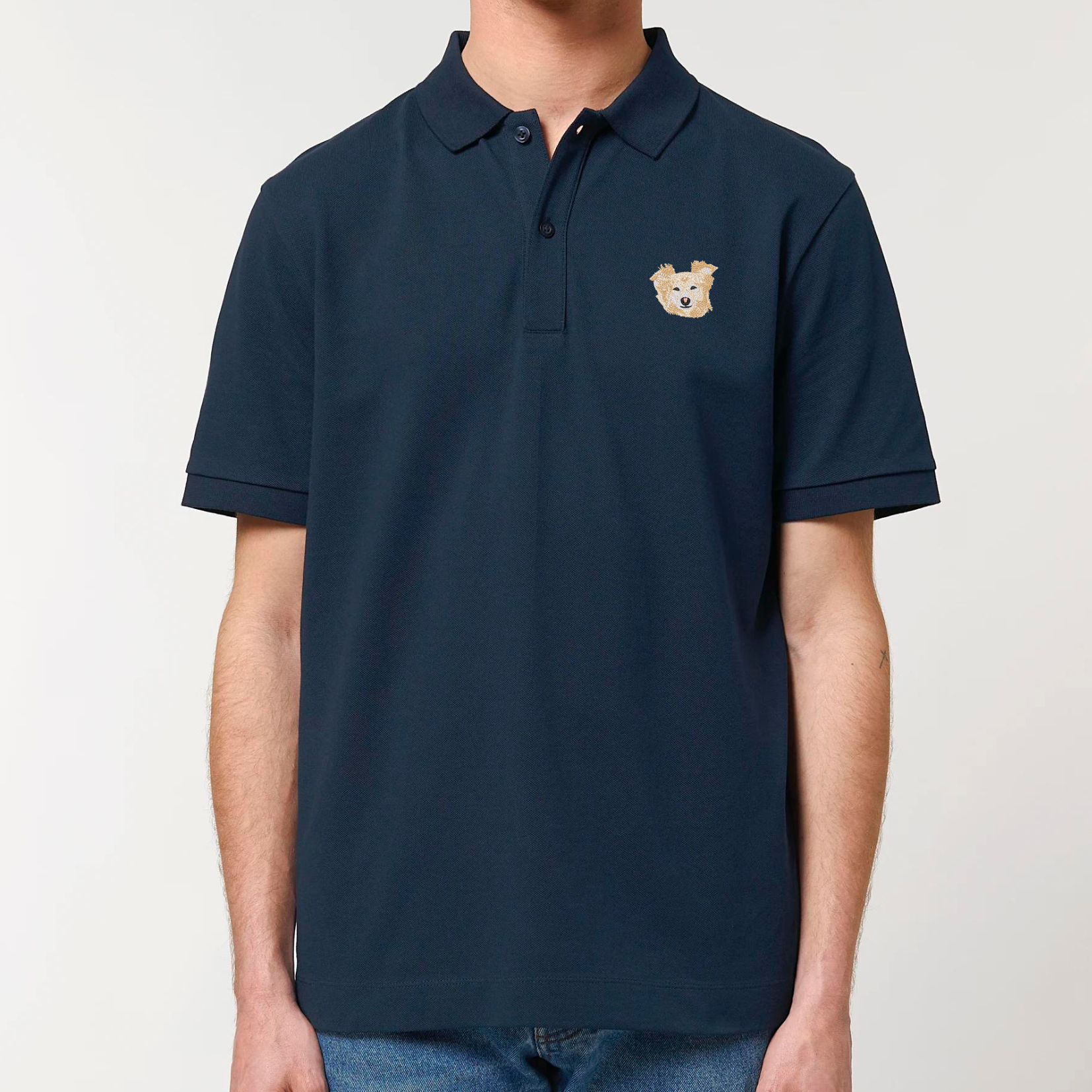Unisex Poloshirt - Stickerei -
