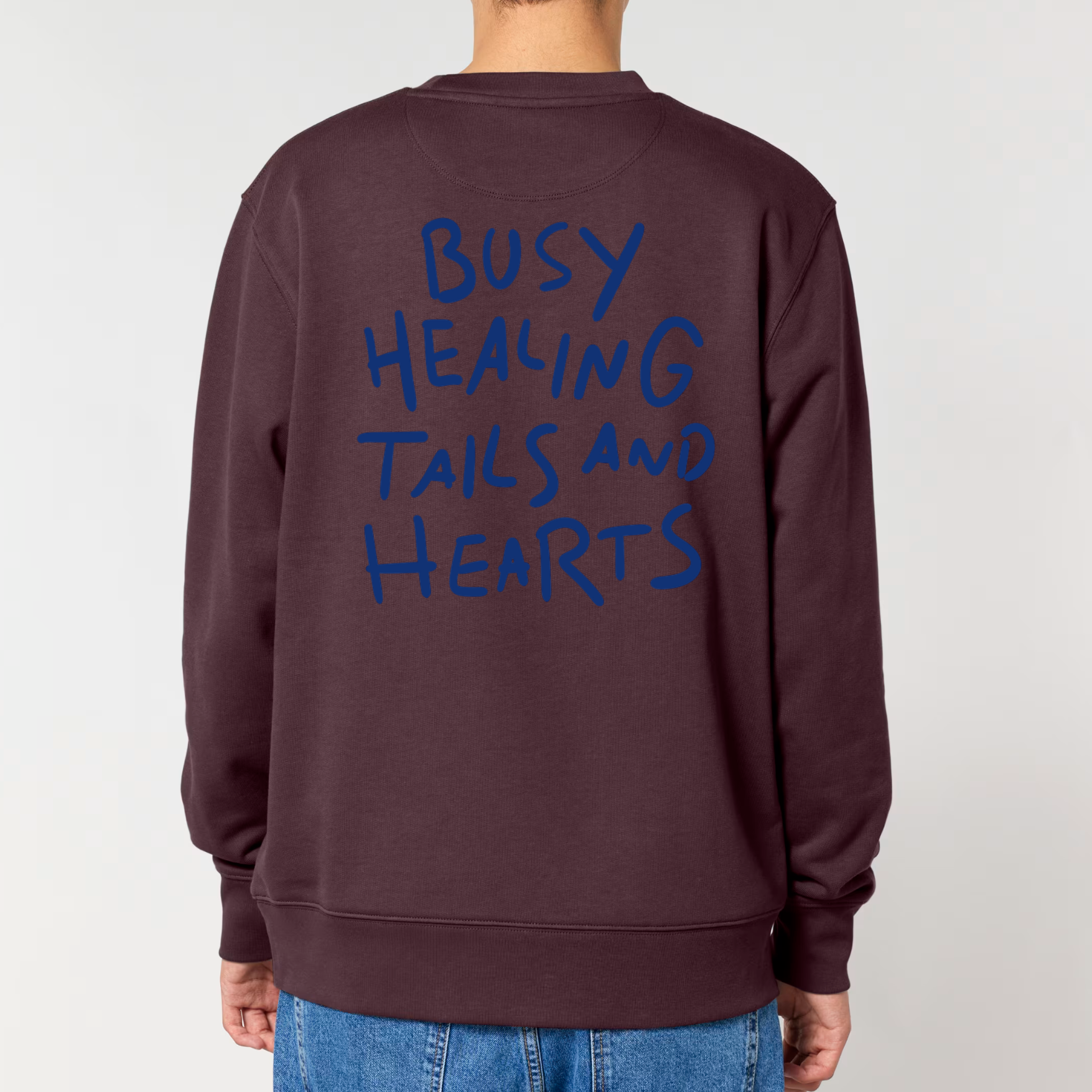 Organic Unisex Sweatshirt - Busy Healing -