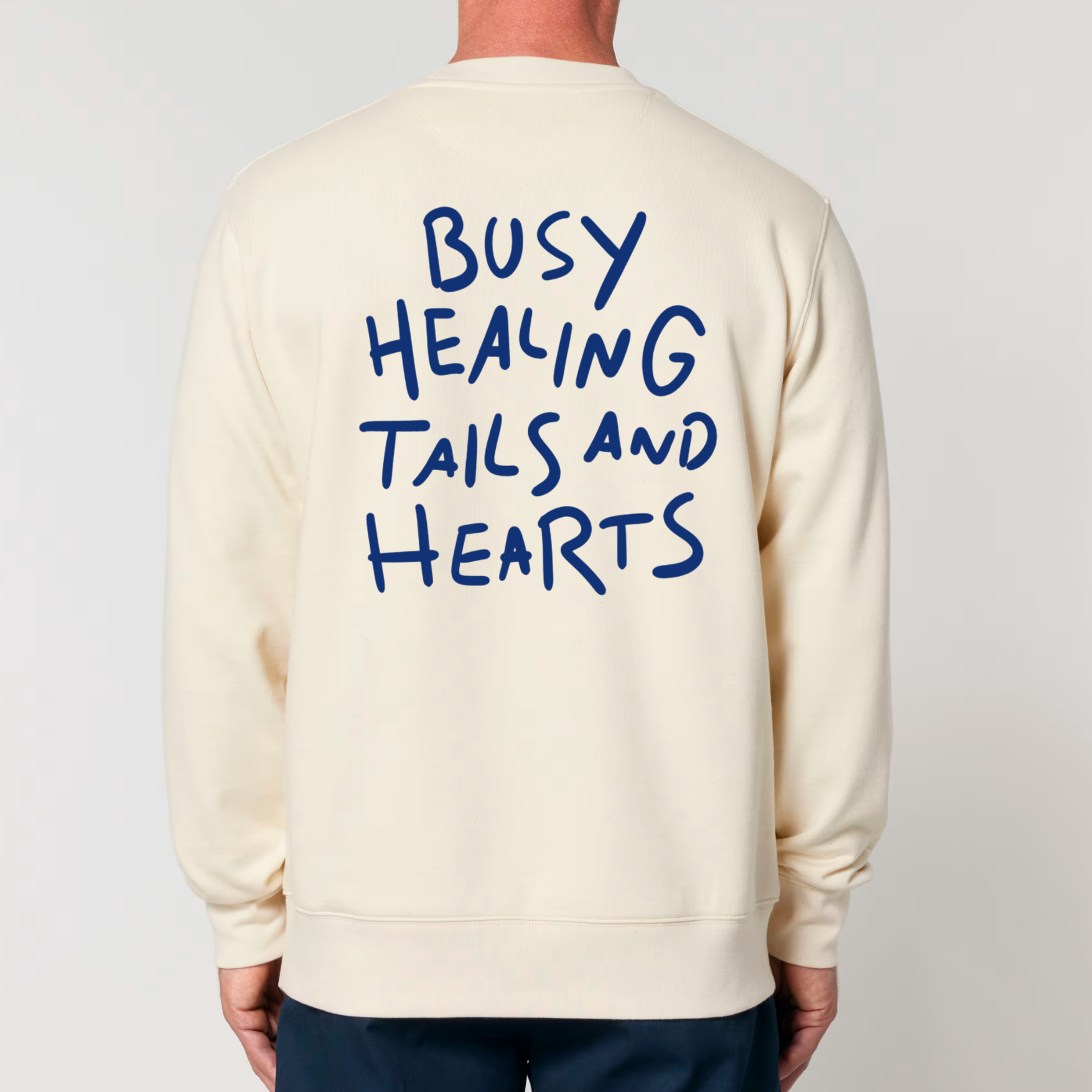 Organic Unisex Sweatshirt - Busy Healing -