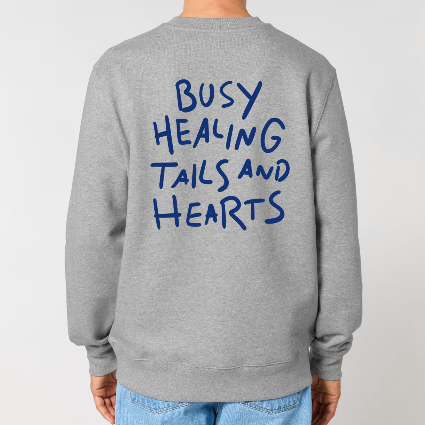Organic Unisex Sweatshirt - Busy Healing -