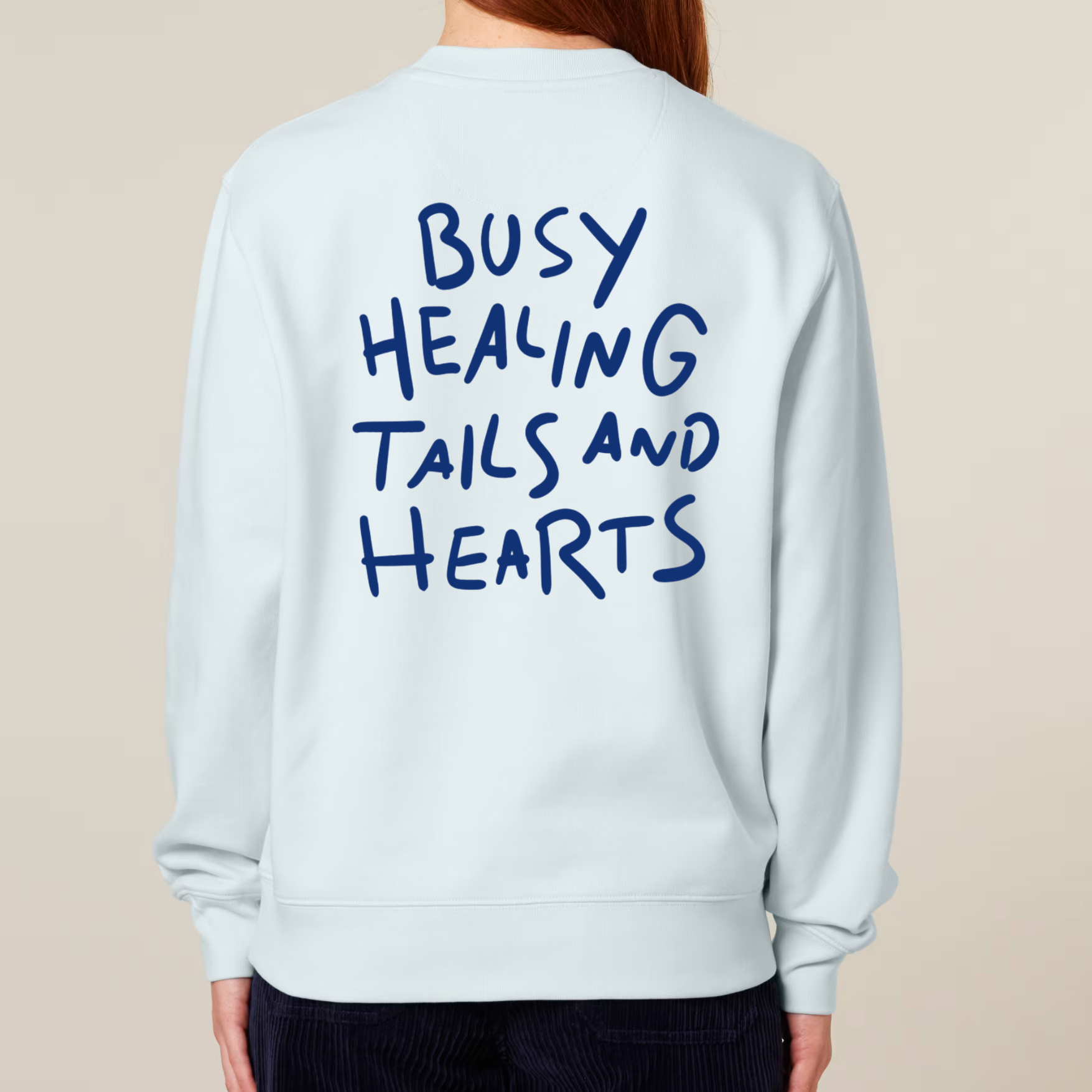 Organic Unisex Sweatshirt - Busy Healing -