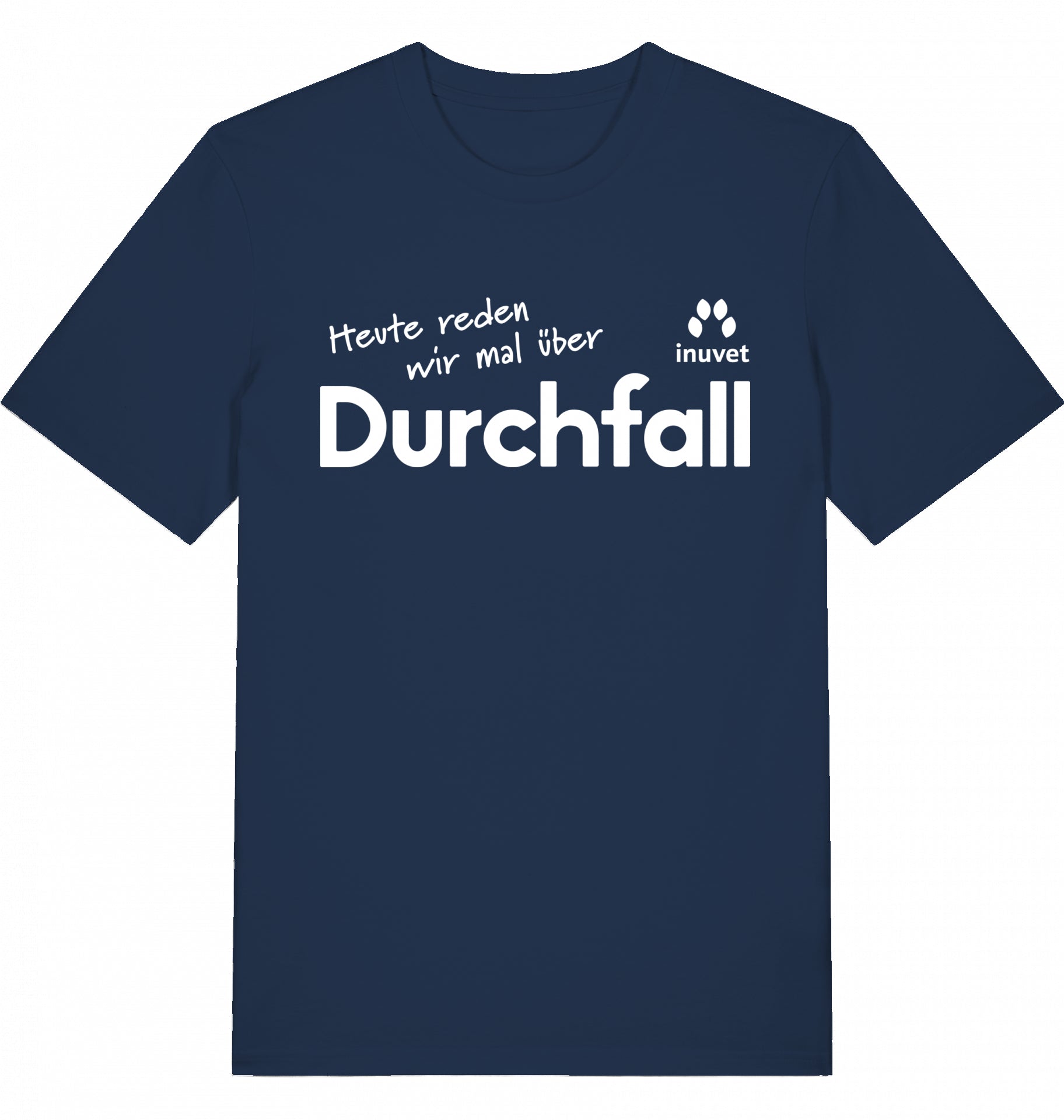 Organic Unisex Shirt - Durchfall vorne -