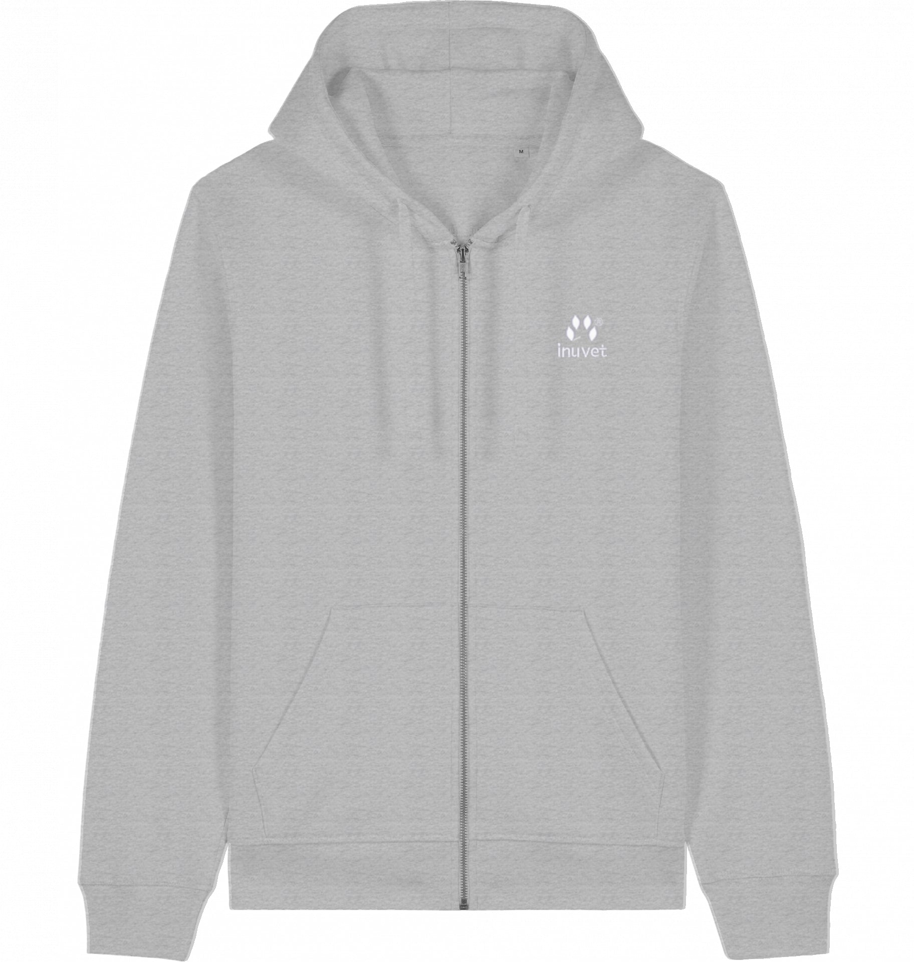 Organic Unisex Zip Hoodie - Inuvet -