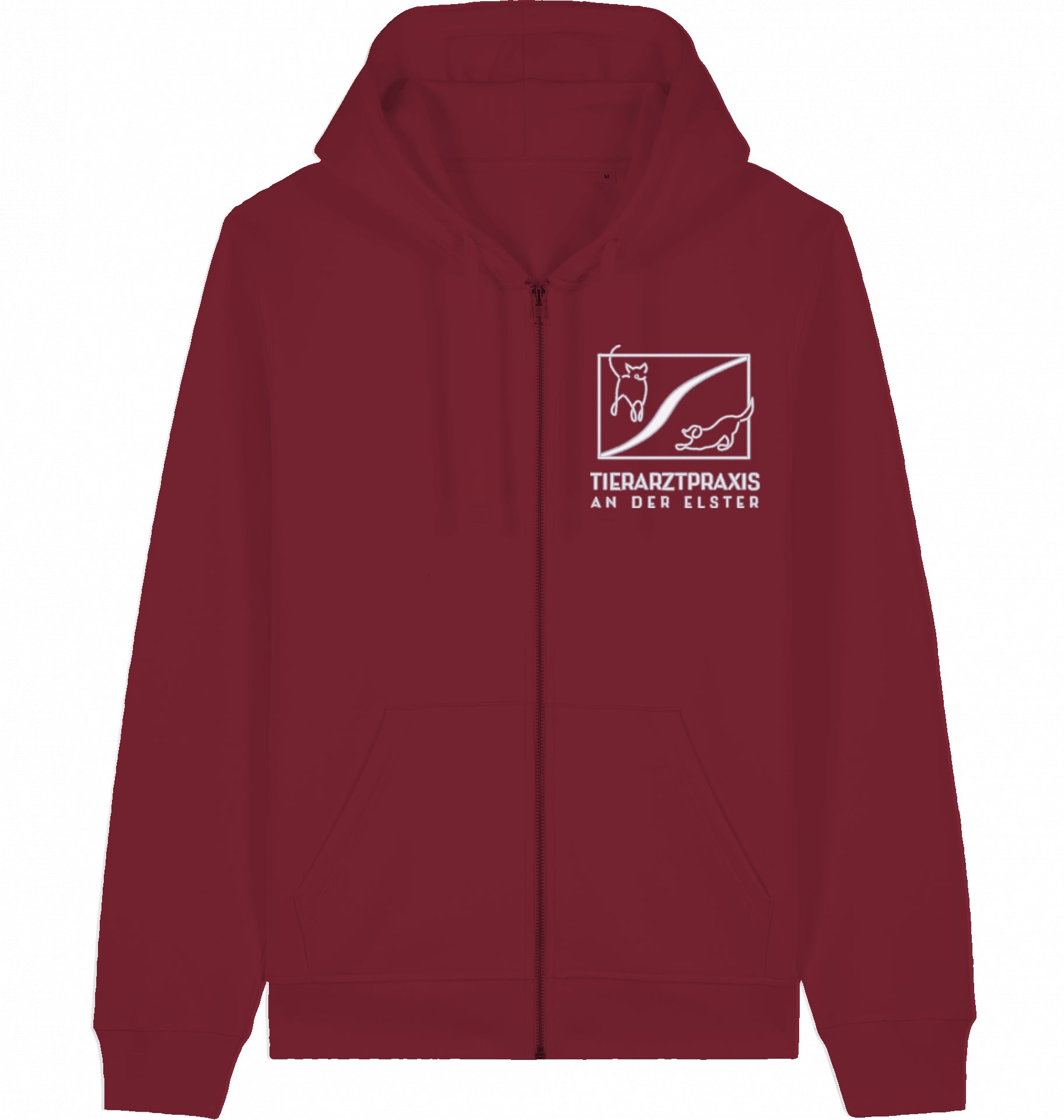 Organic Unisex Zip Hoodie -Elster -