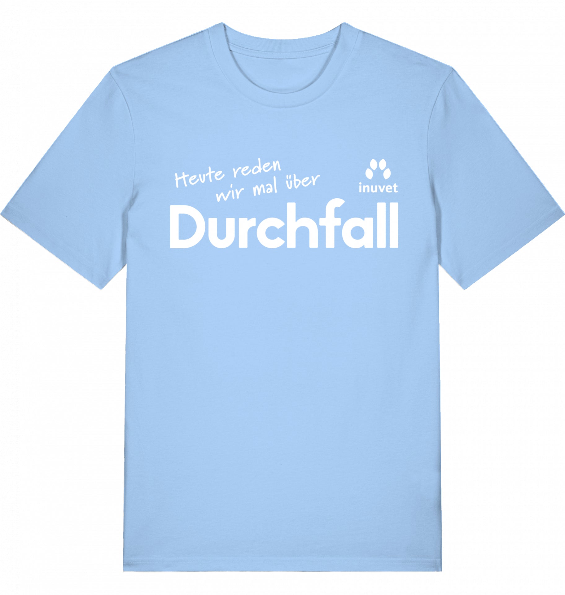 Organic Unisex Shirt - Durchfall vorne -