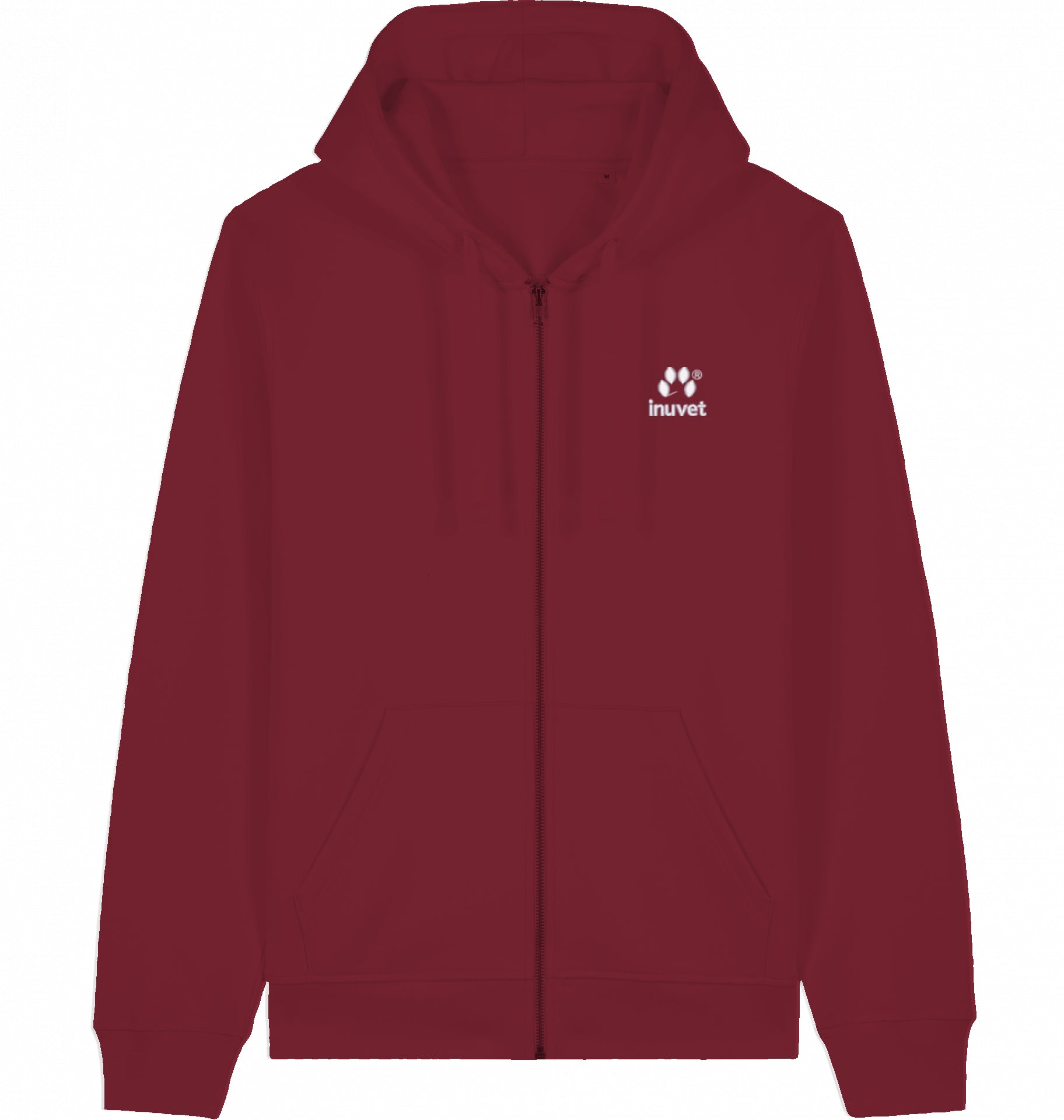 Organic Unisex Zip Hoodie - Inuvet -