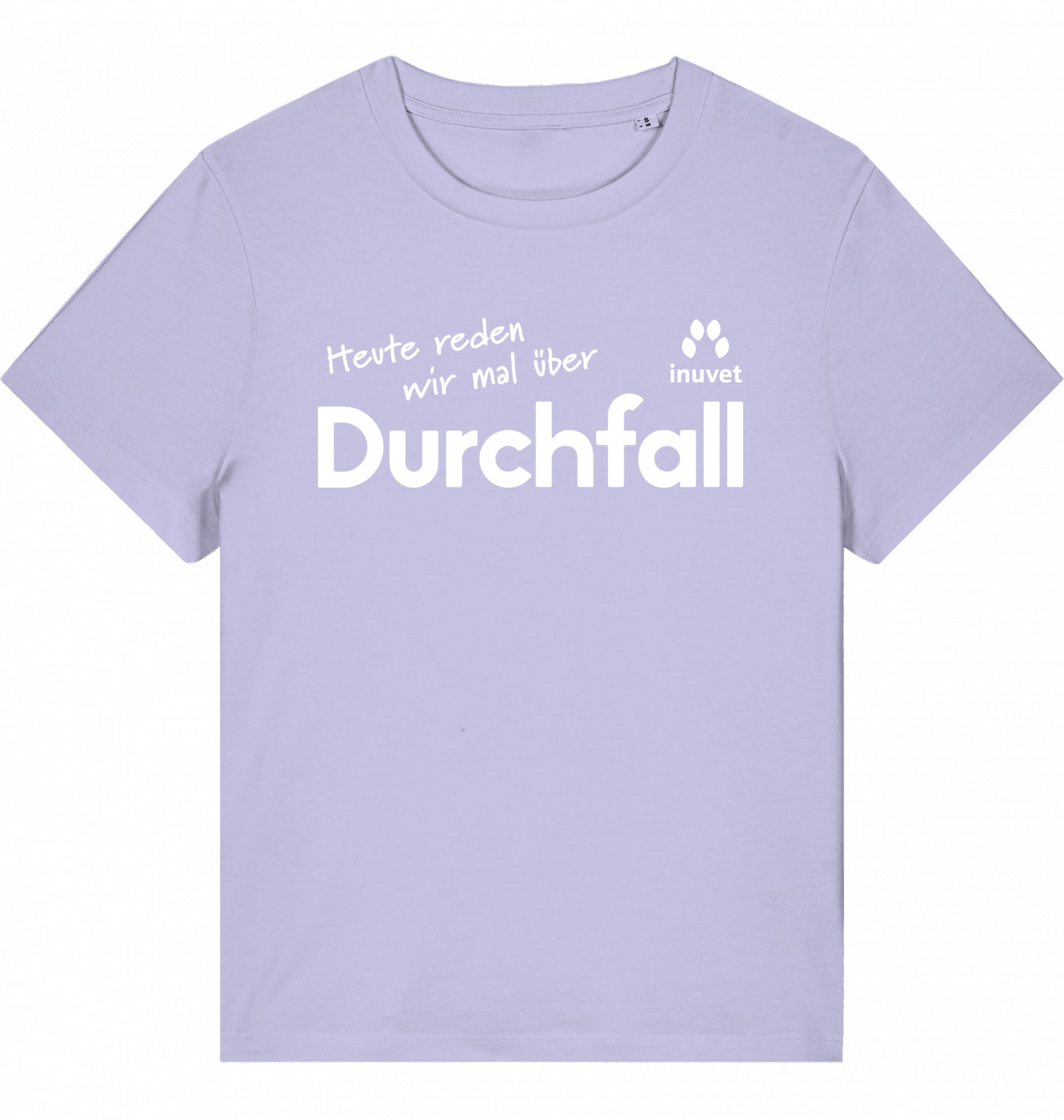 Organic Damen Shirt - Durchfall vorne -