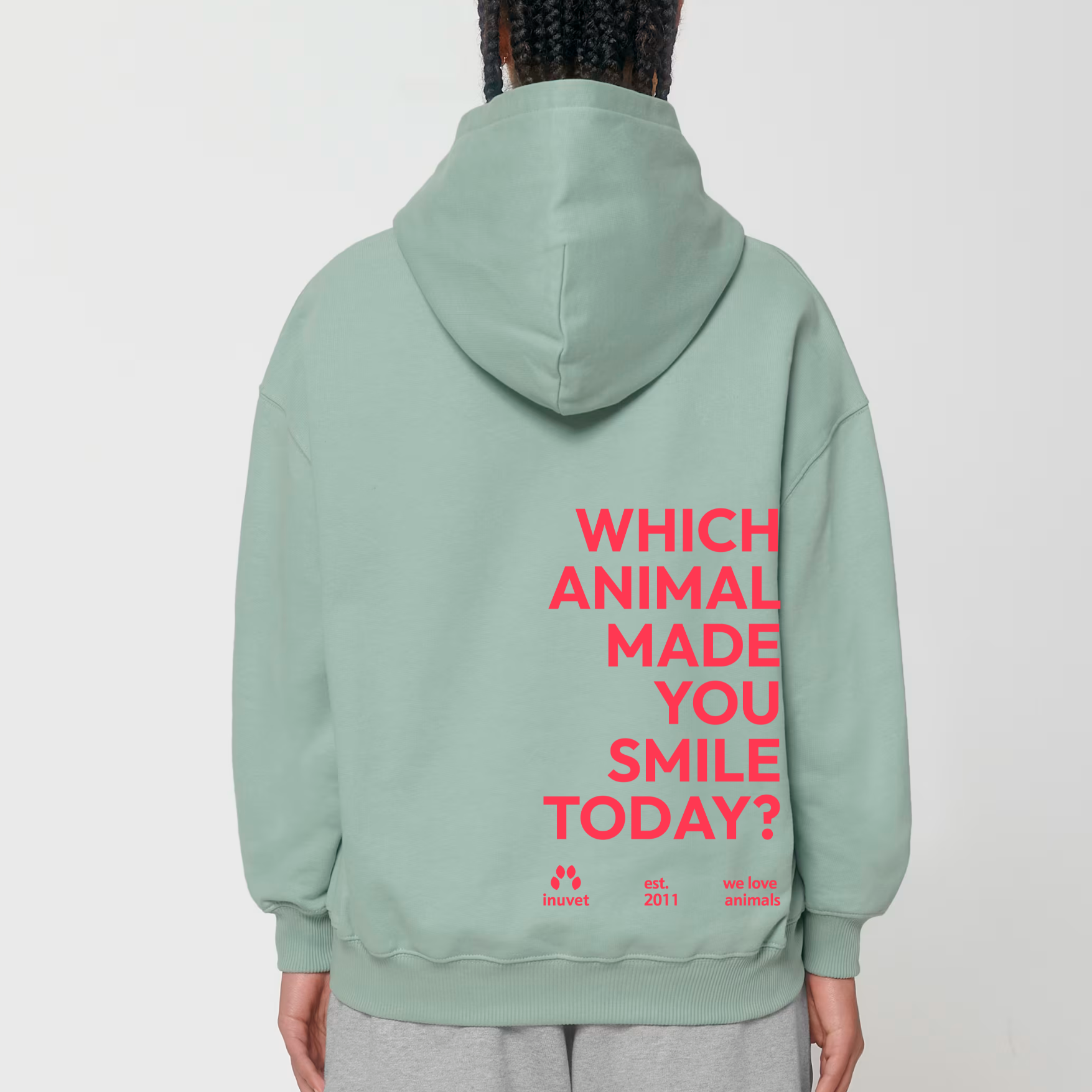 Organic Kastiger Unisex Hoodie - Smile -