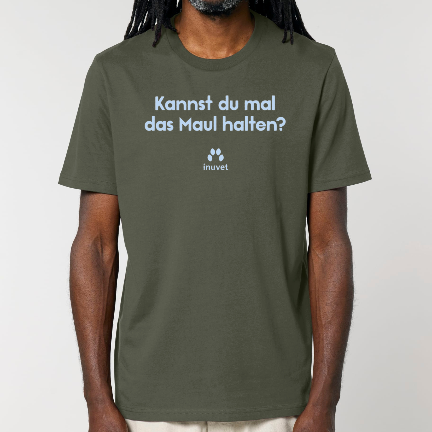 Organic Unisex Shirt - Kannst du mal das Maul halten? - Inuvet -