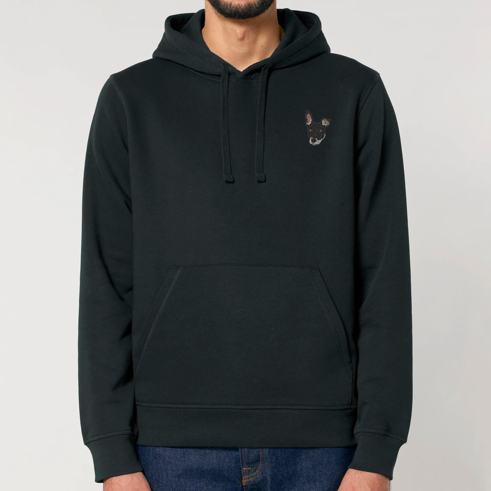 Organic Unisex Hoodie - Stickerei -