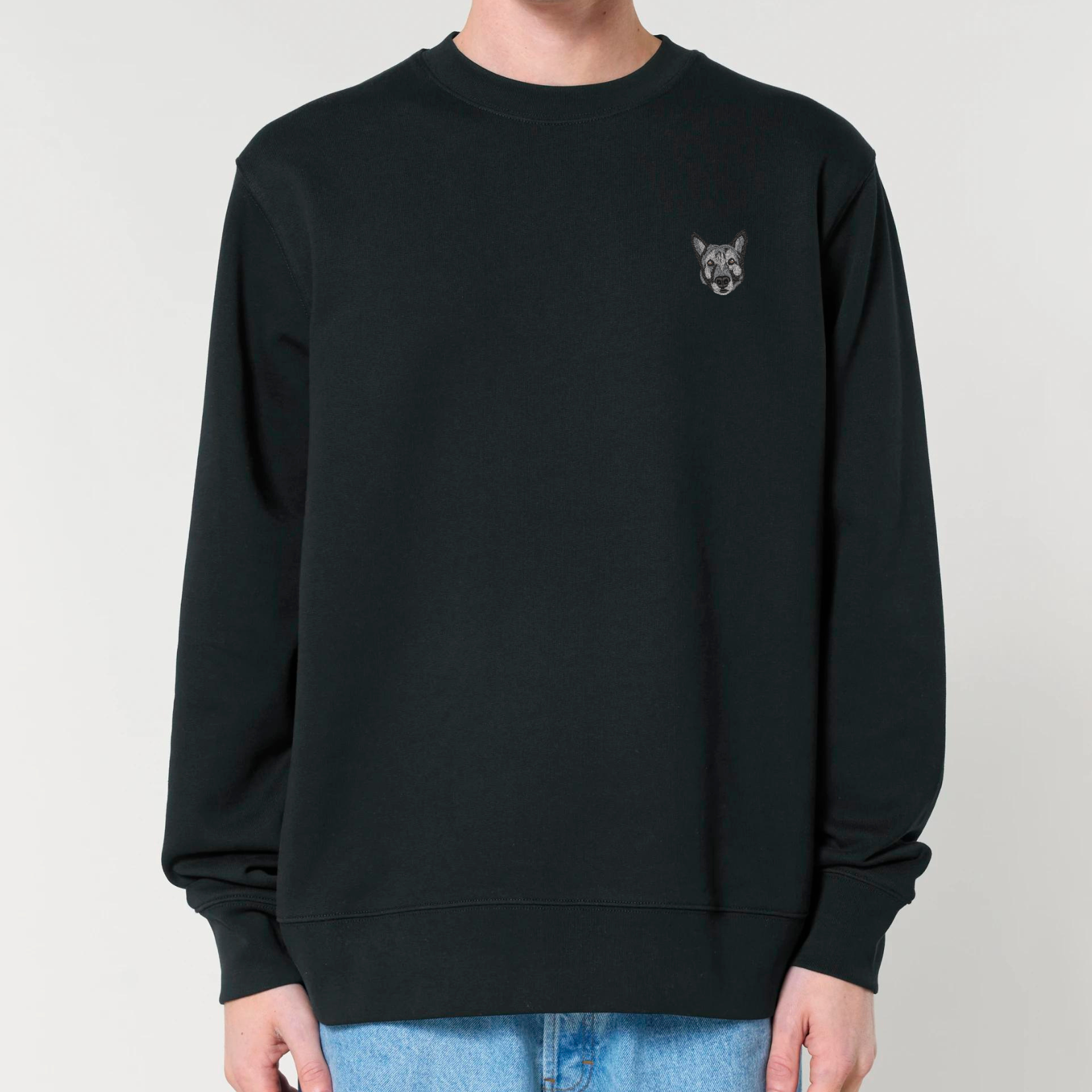 Organic Unisex Sweatshirt - Stickerei -