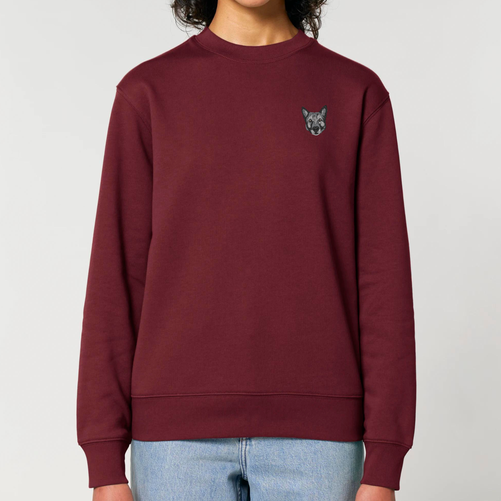 Organic Unisex Sweatshirt - Stickerei -