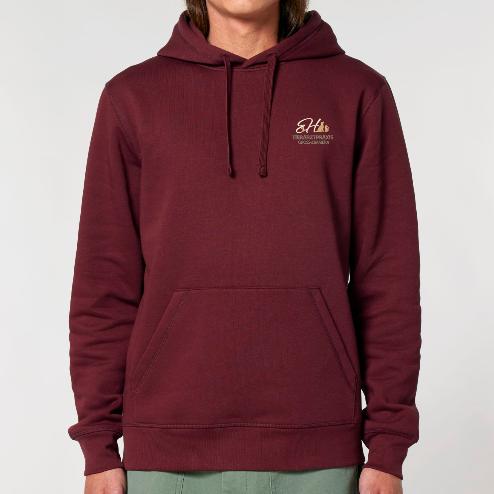 Organic Unisex Hoodie - Stickerei