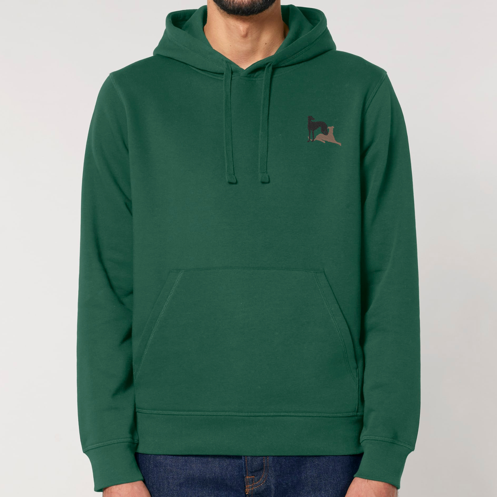 Organic Unisex Hoodie - Stickerei