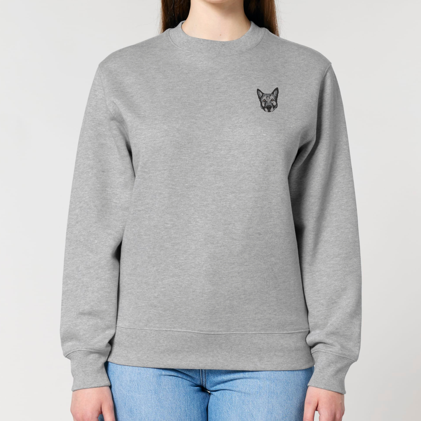 Organic Unisex Sweatshirt - Stickerei -