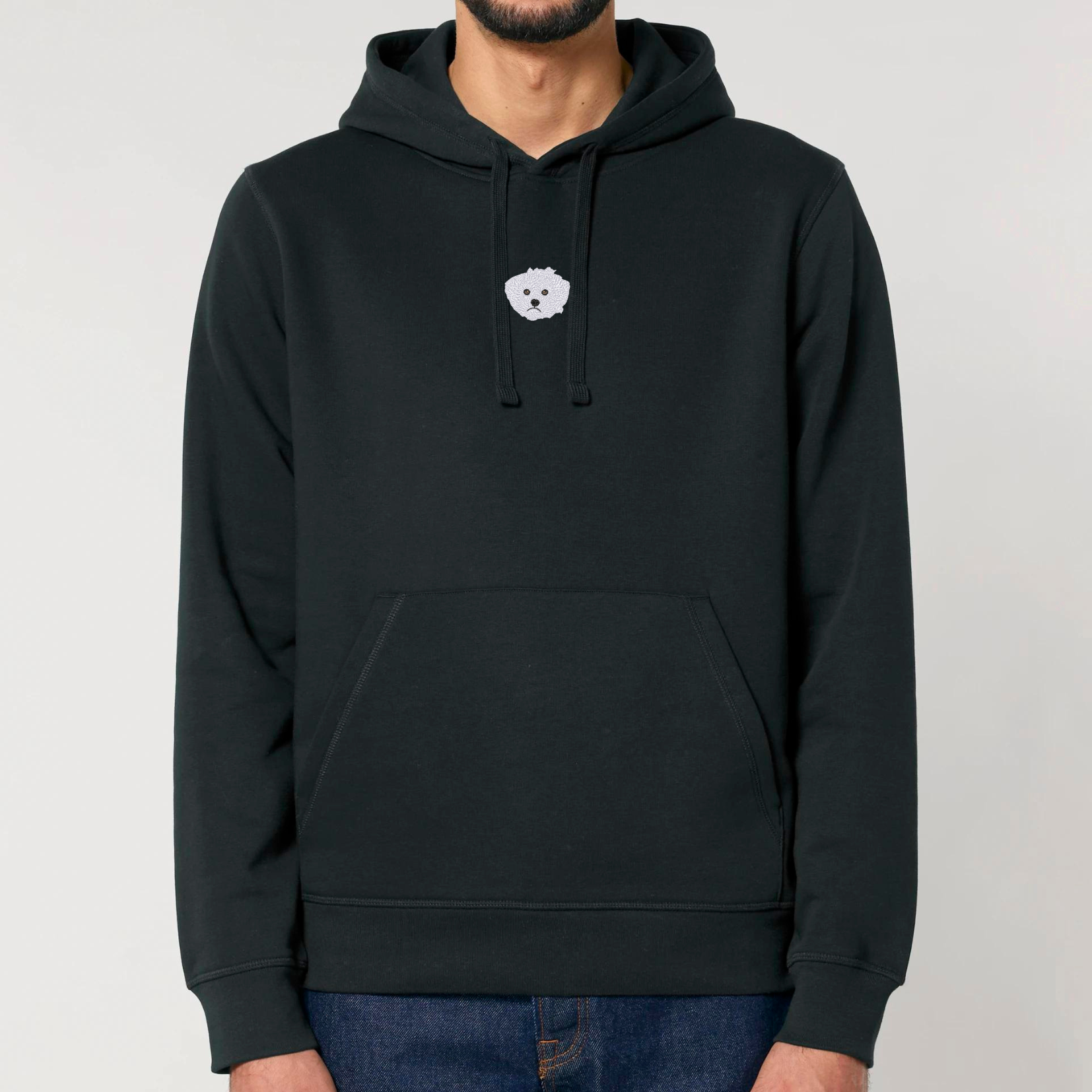 Organic Unisex Hoodie - Stickerei -