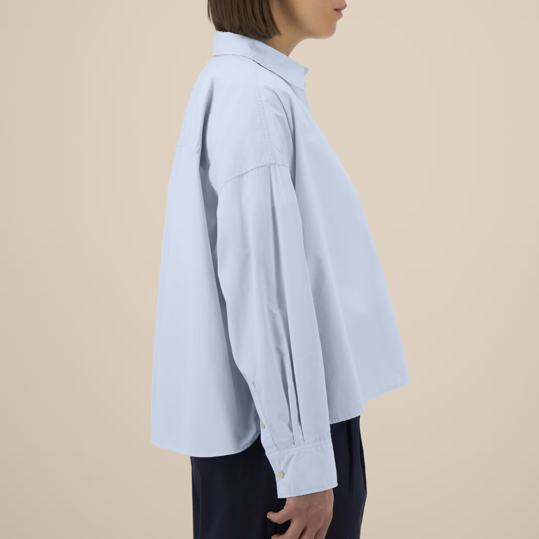Organic Damen Cropped Boxy Hemd - Inuvet -