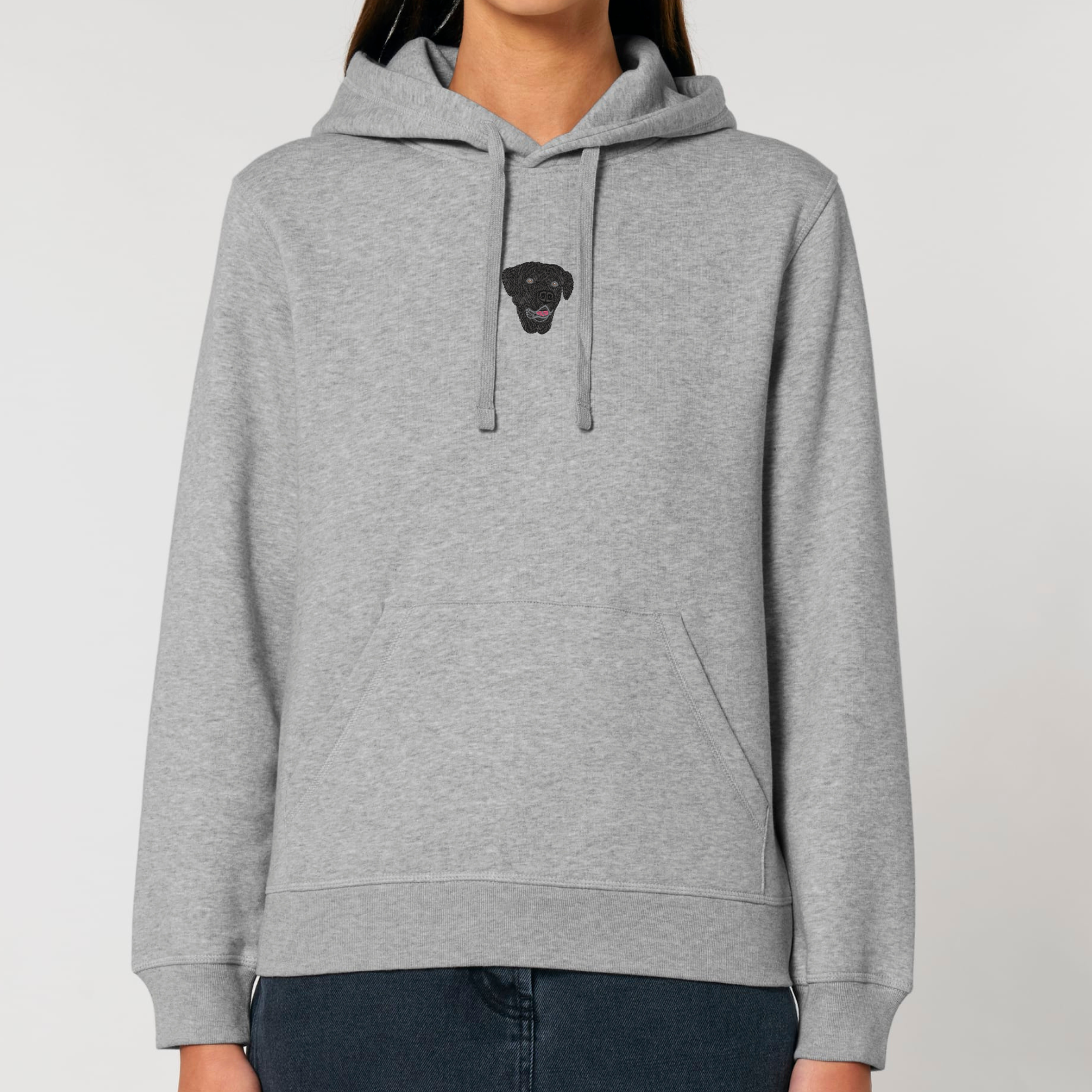 Organic Unisex Hoodie - Stickerei -