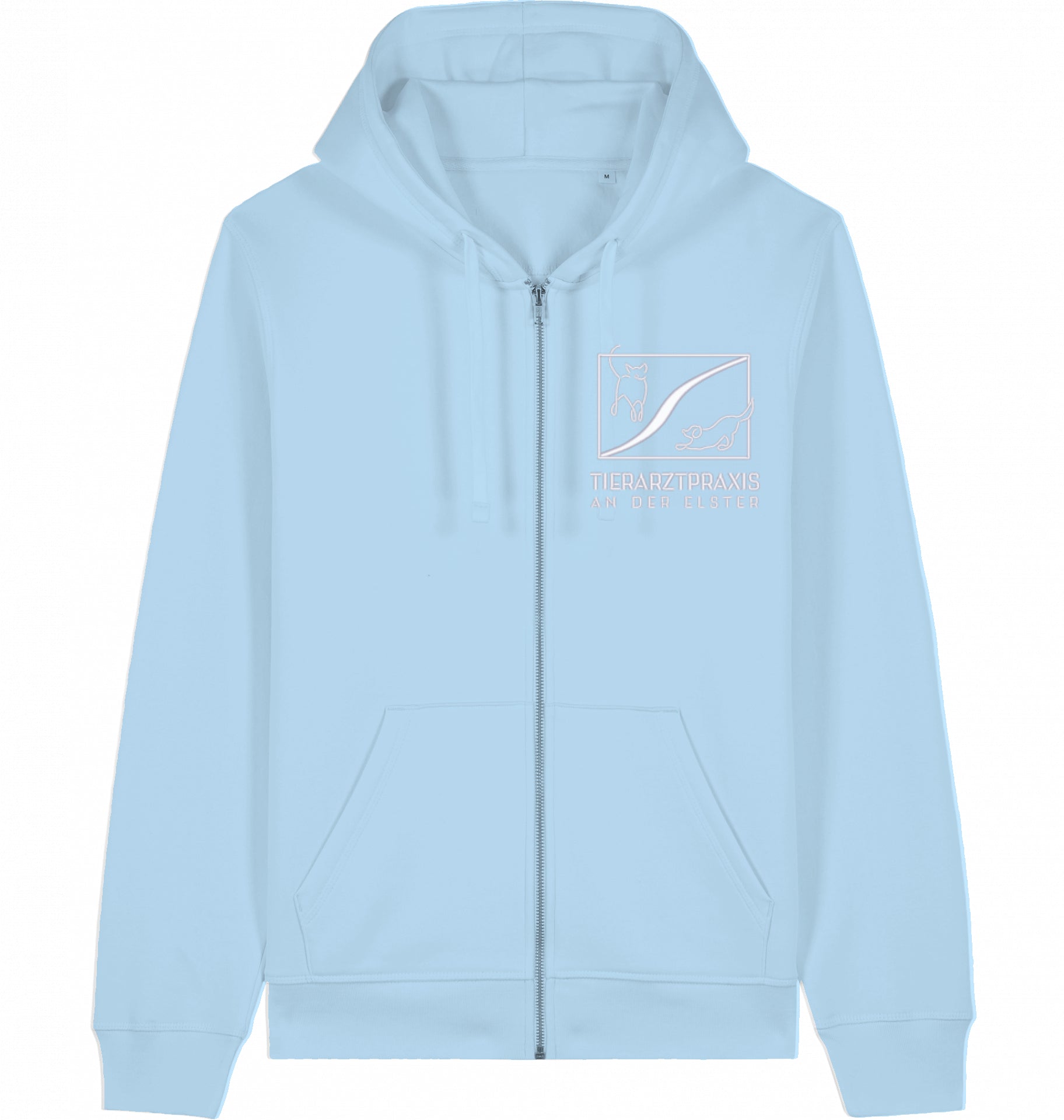 Organic Unisex Zip Hoodie -Elster -