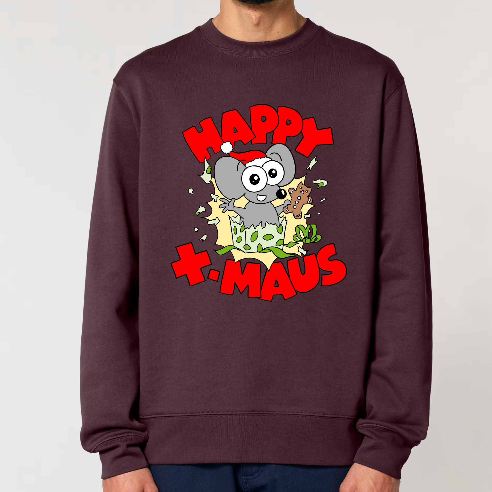 Organic Unisex Sweatshirt - X-MAUS -