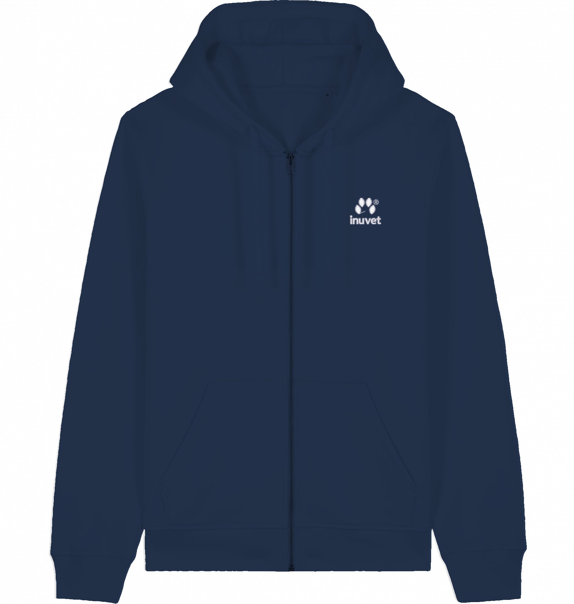 Organic Unisex Zip Hoodie - Inuvet -