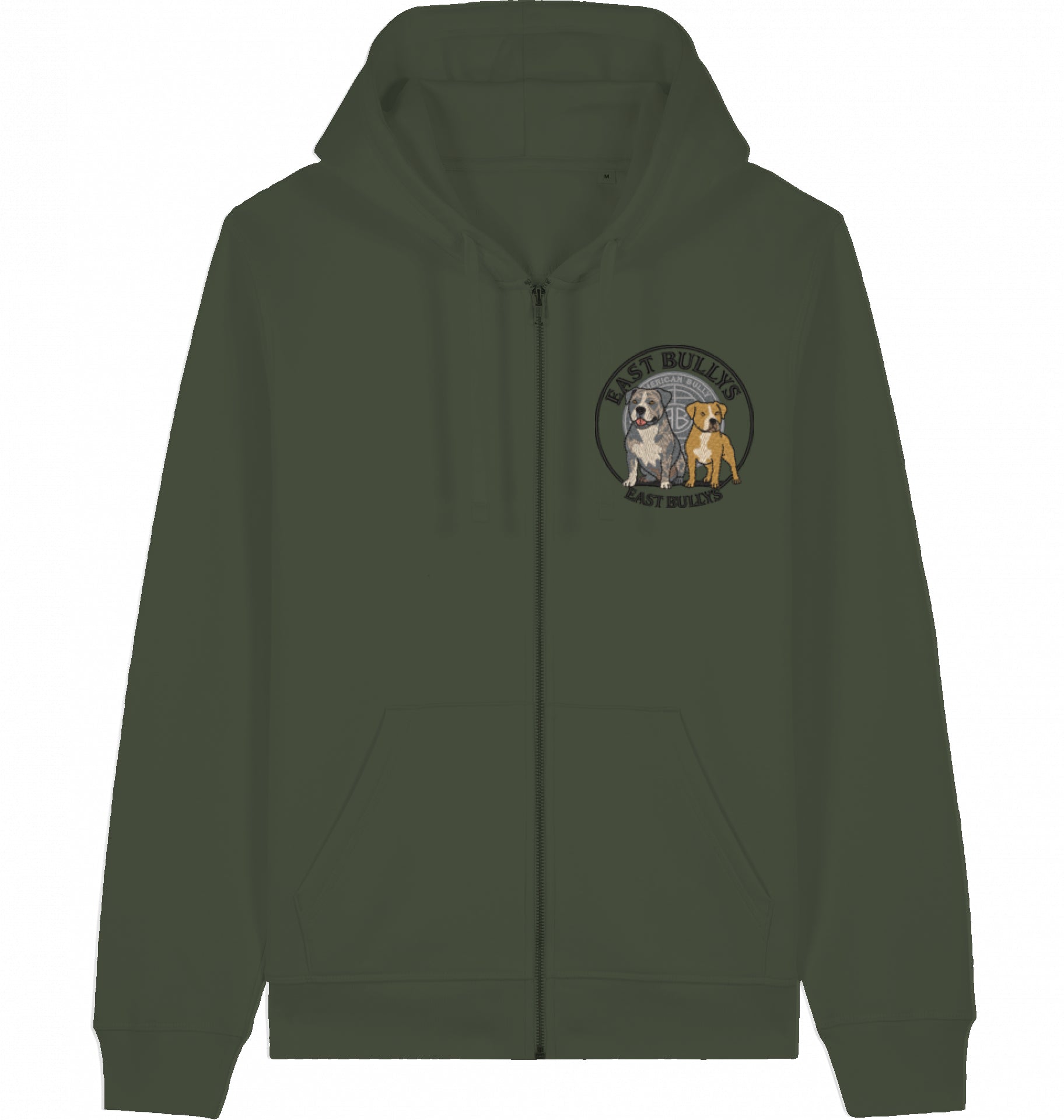 Organic Unisex Zip Hoodie - Anna -