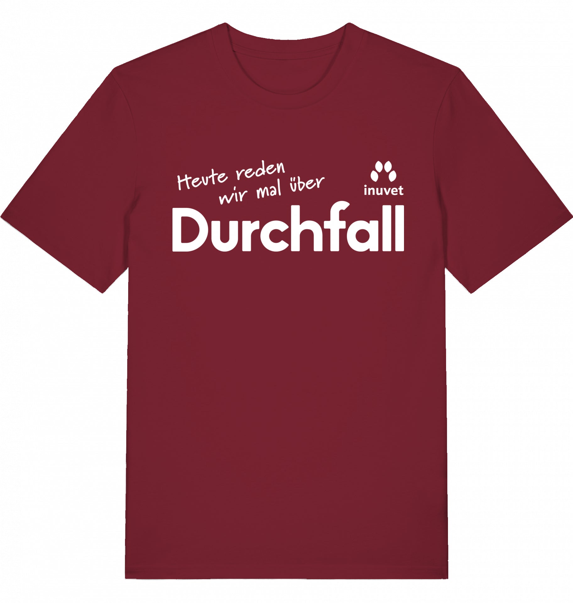 Organic Unisex Shirt - Durchfall vorne -