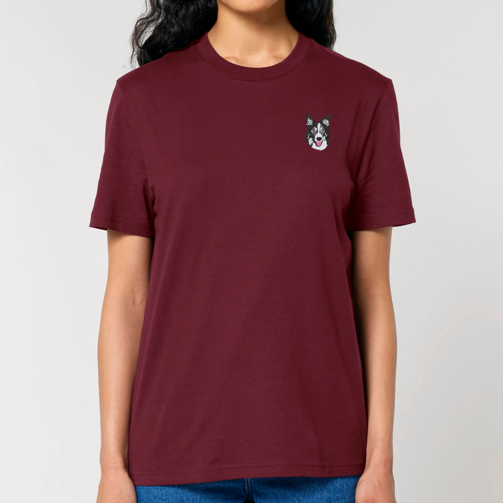 Organic Unisex Shirt - Border Collie - Cooper