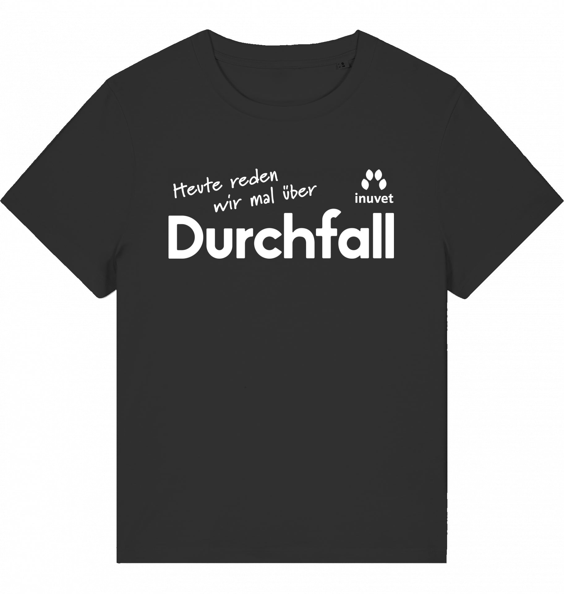 Organic Damen Shirt - Durchfall vorne -