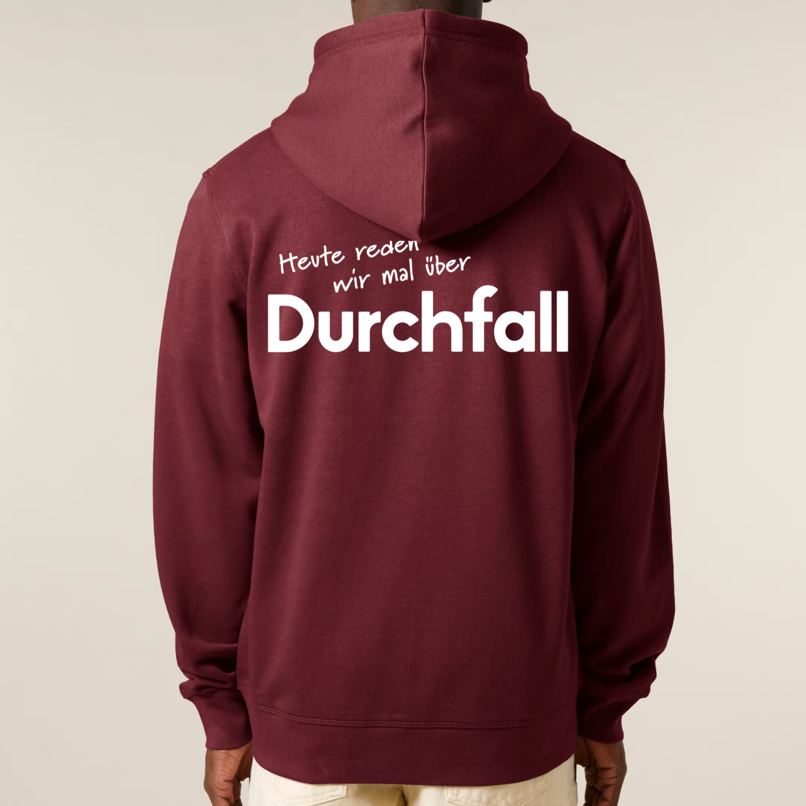 Organic Unisex Zip Hoodie - Durchfall -