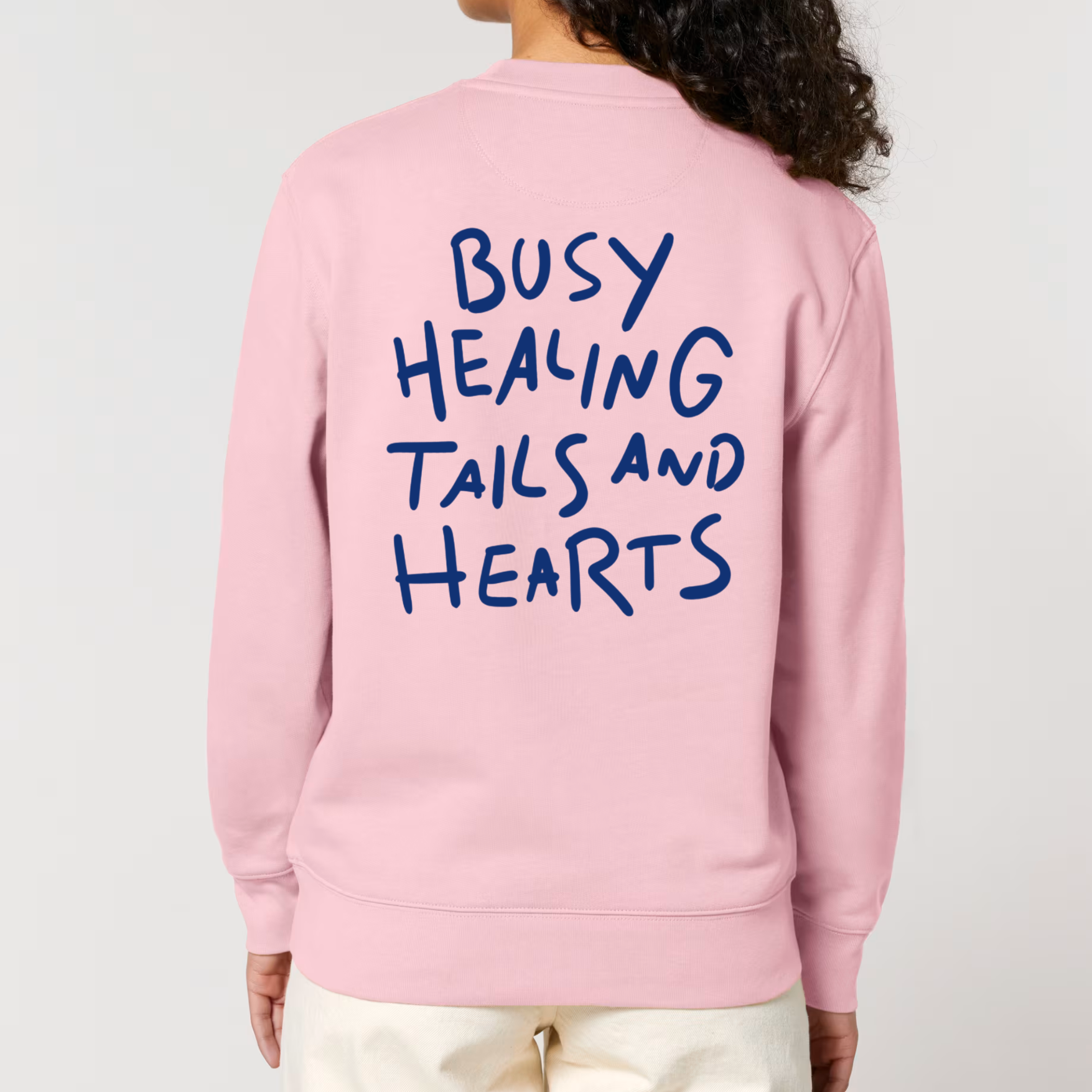 Organic Unisex Sweatshirt - Busy Healing -