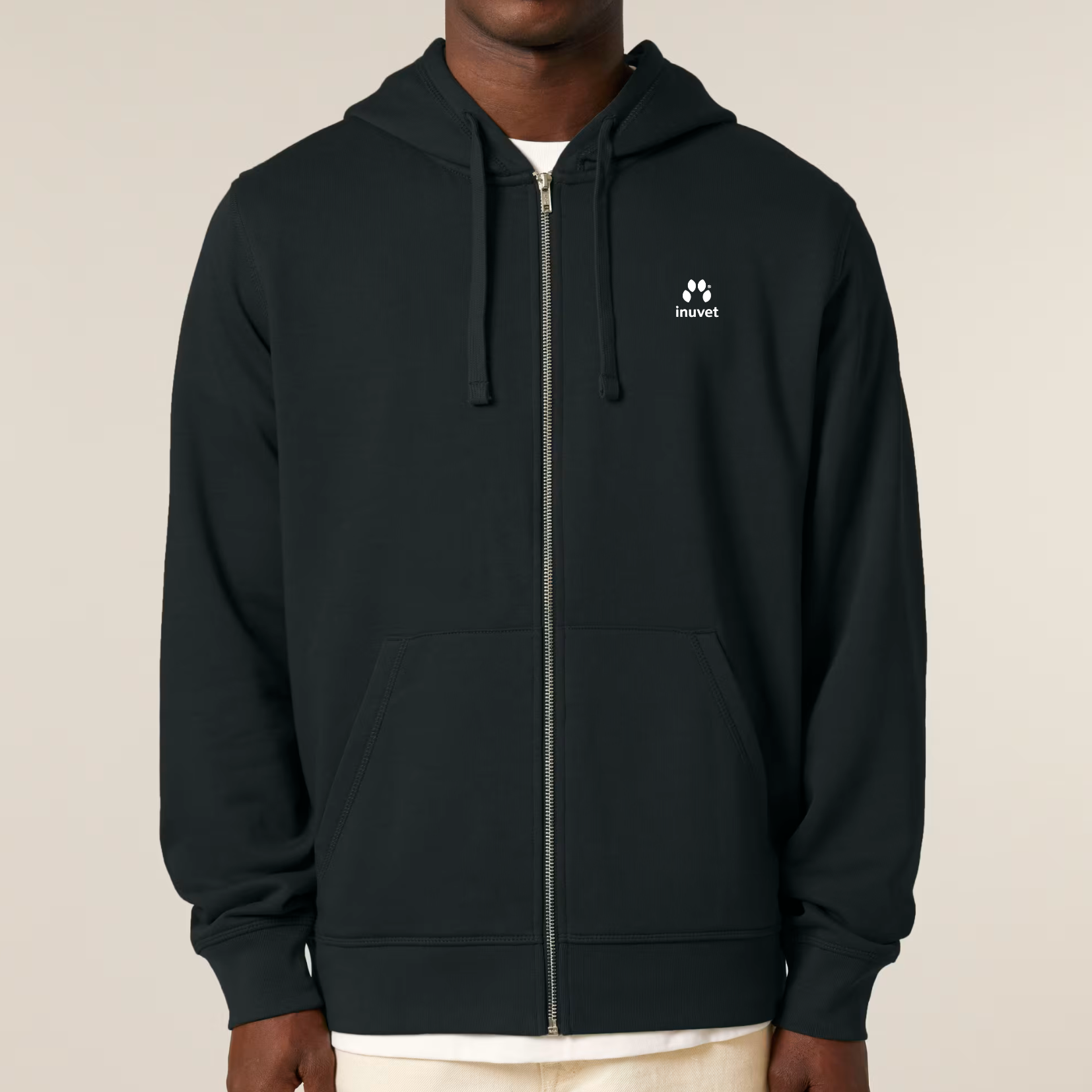 Organic Unisex Zip Hoodie - Durchfall -