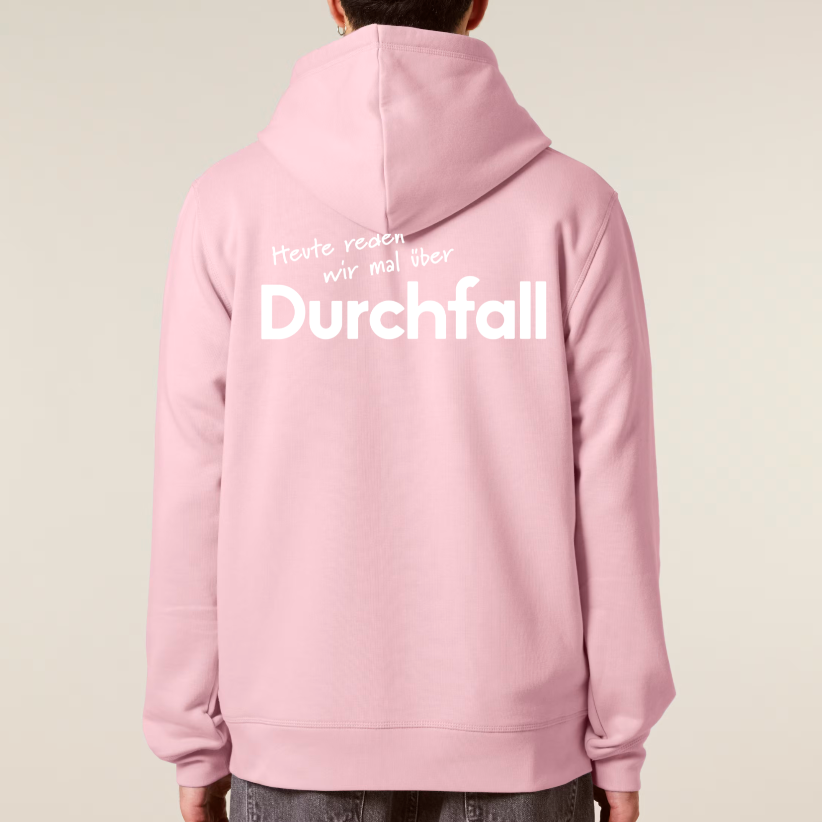 Organic Unisex Zip Hoodie - Durchfall -