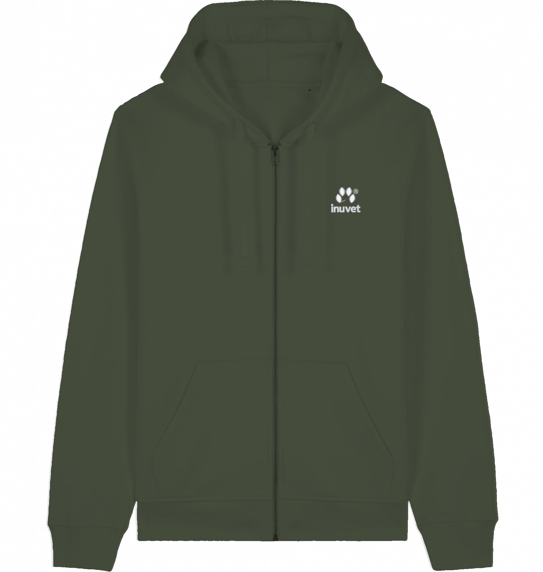 Organic Unisex Zip Hoodie - Inuvet -