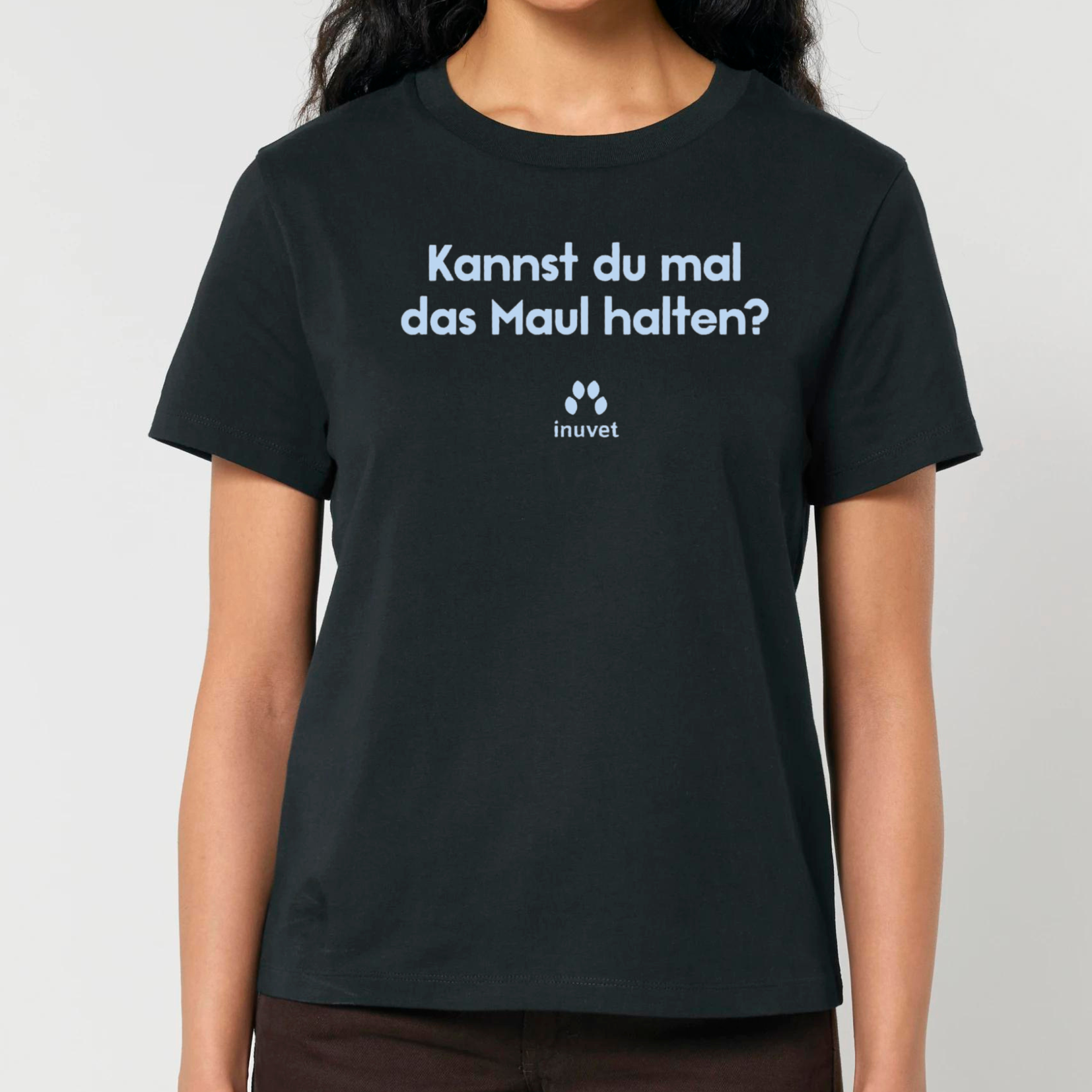 Organic Damen Shirt - Kannst du mal das Maul halten? - Inuvet -