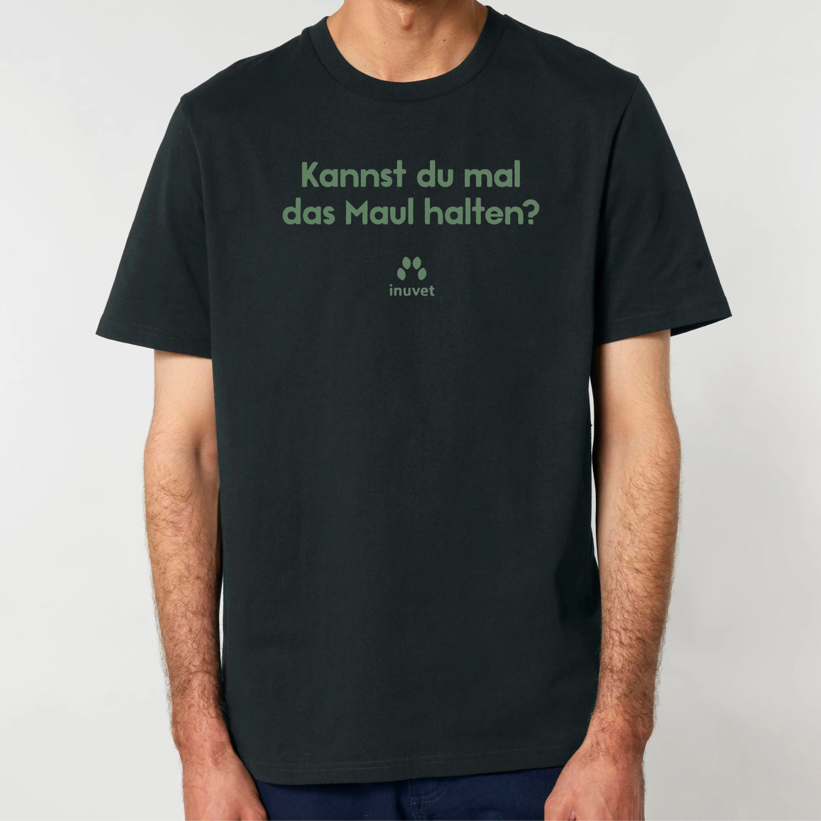 Organic Unisex Shirt - Kannst du mal das Maul halten? - Inuvet -