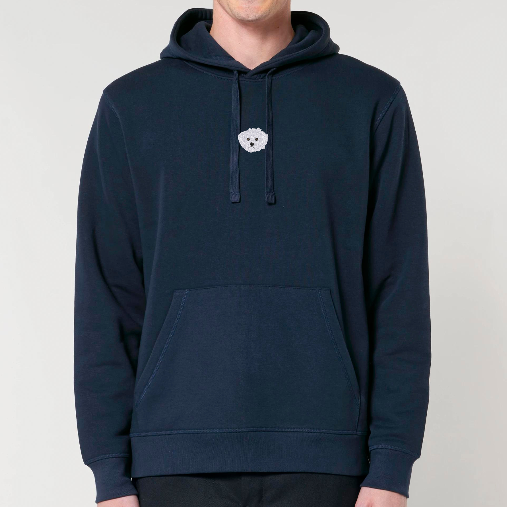 Organic Unisex Hoodie - Stickerei -