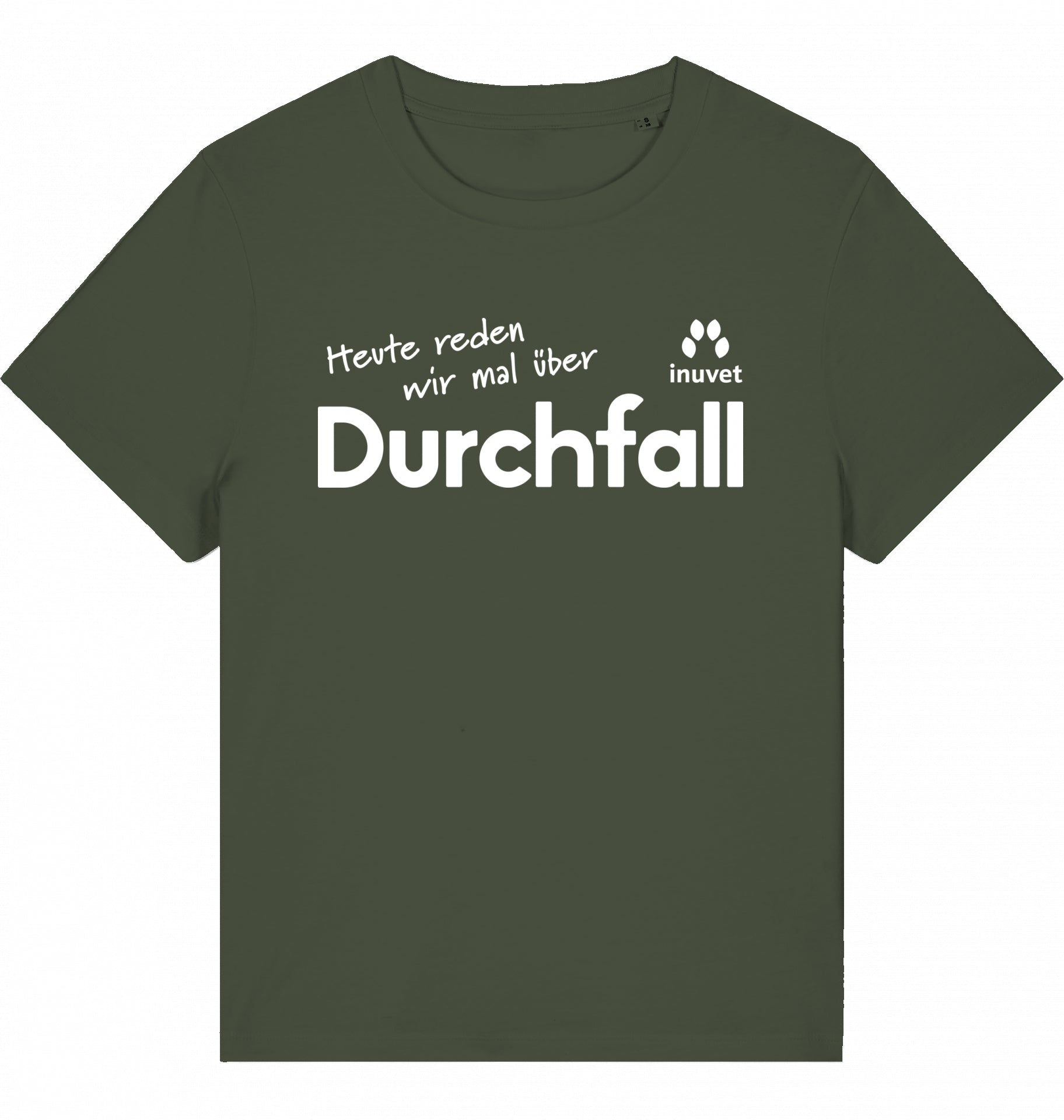 Organic Damen Shirt - Durchfall vorne -