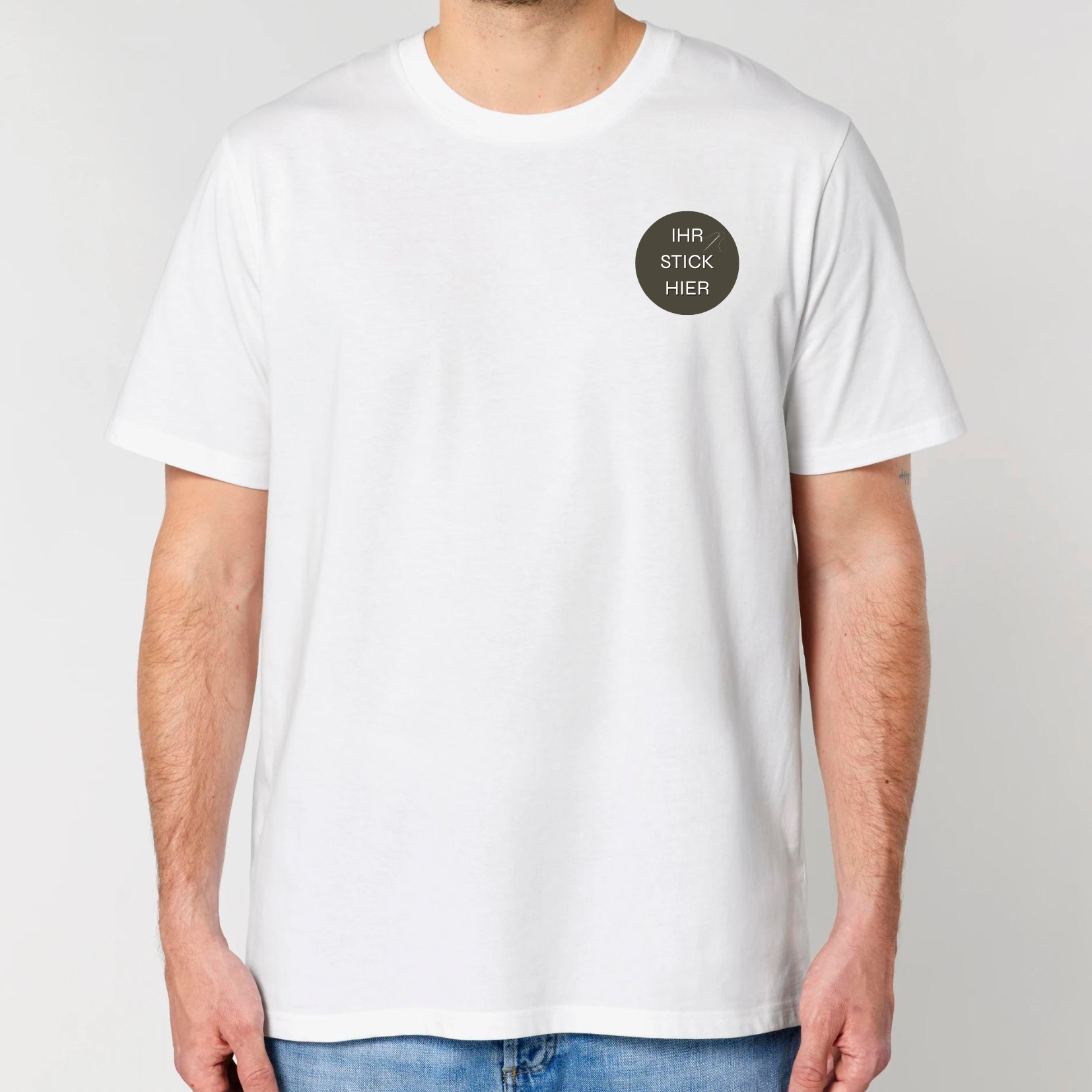 Personalisierte Stickerei - auf Unisex Shirt -